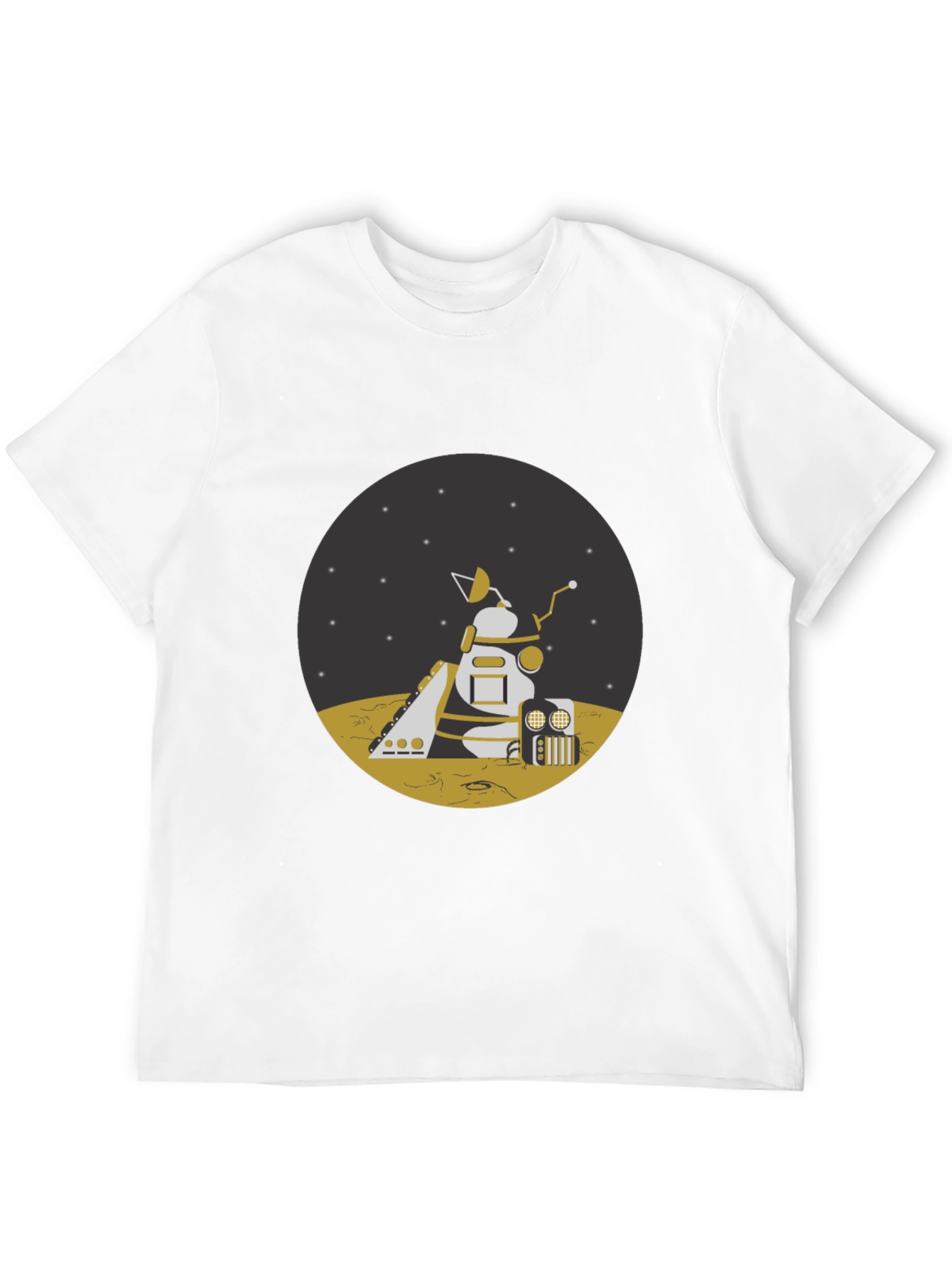 Lunar Rover T-Shirt - Space Exploration Tee
