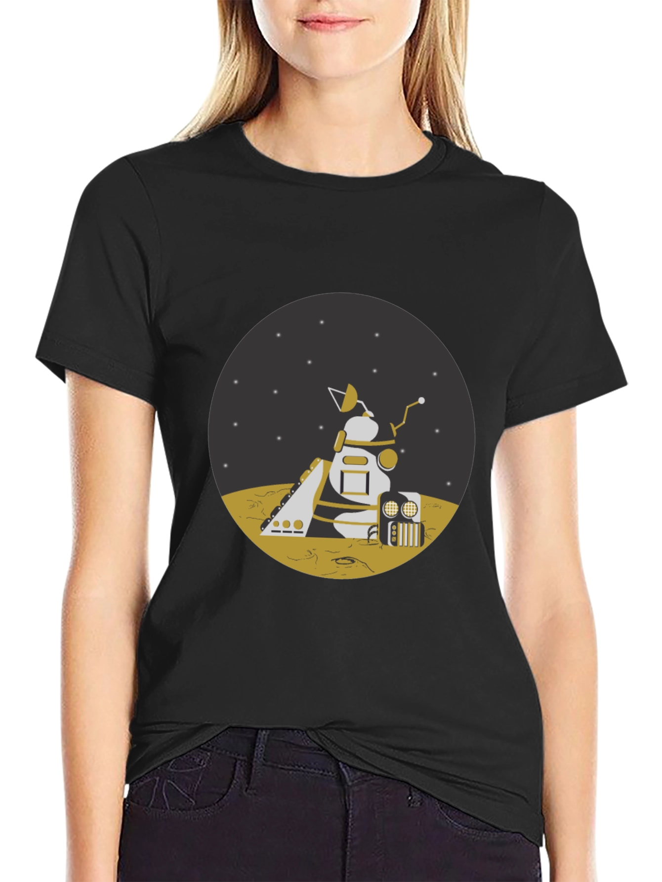 Lunar Rover T-Shirt - Space Exploration Tee