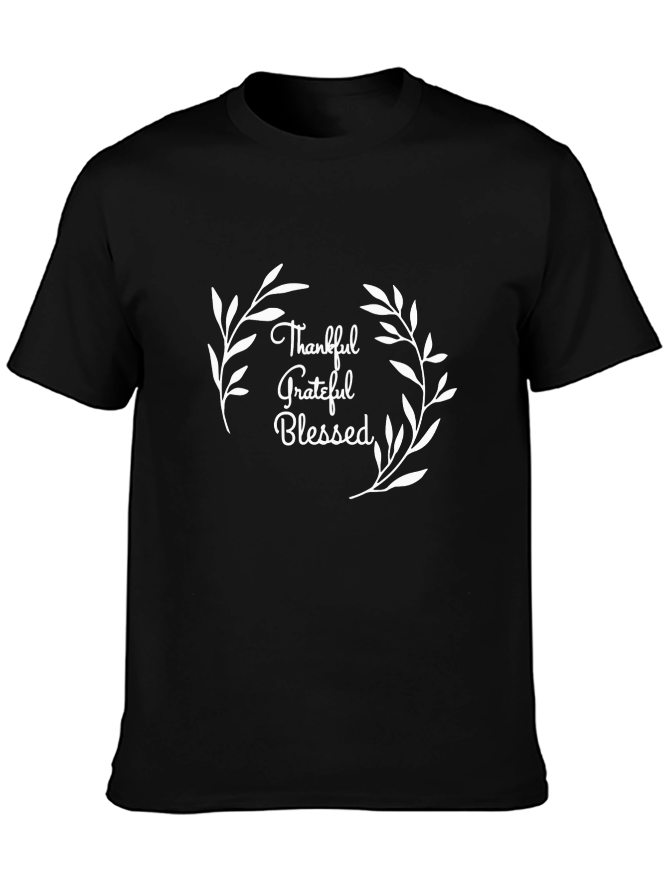 Thankful Grateful Blessed Graphic Tee