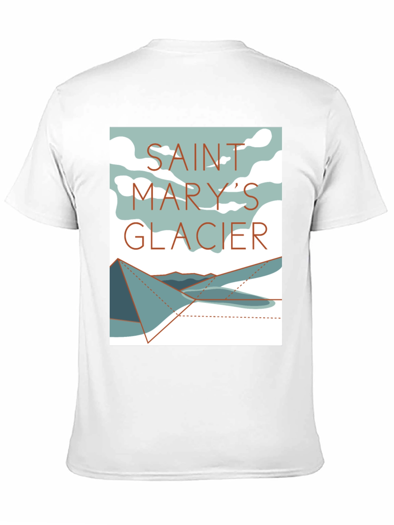 Saint Marys Glacier Graphic Tee