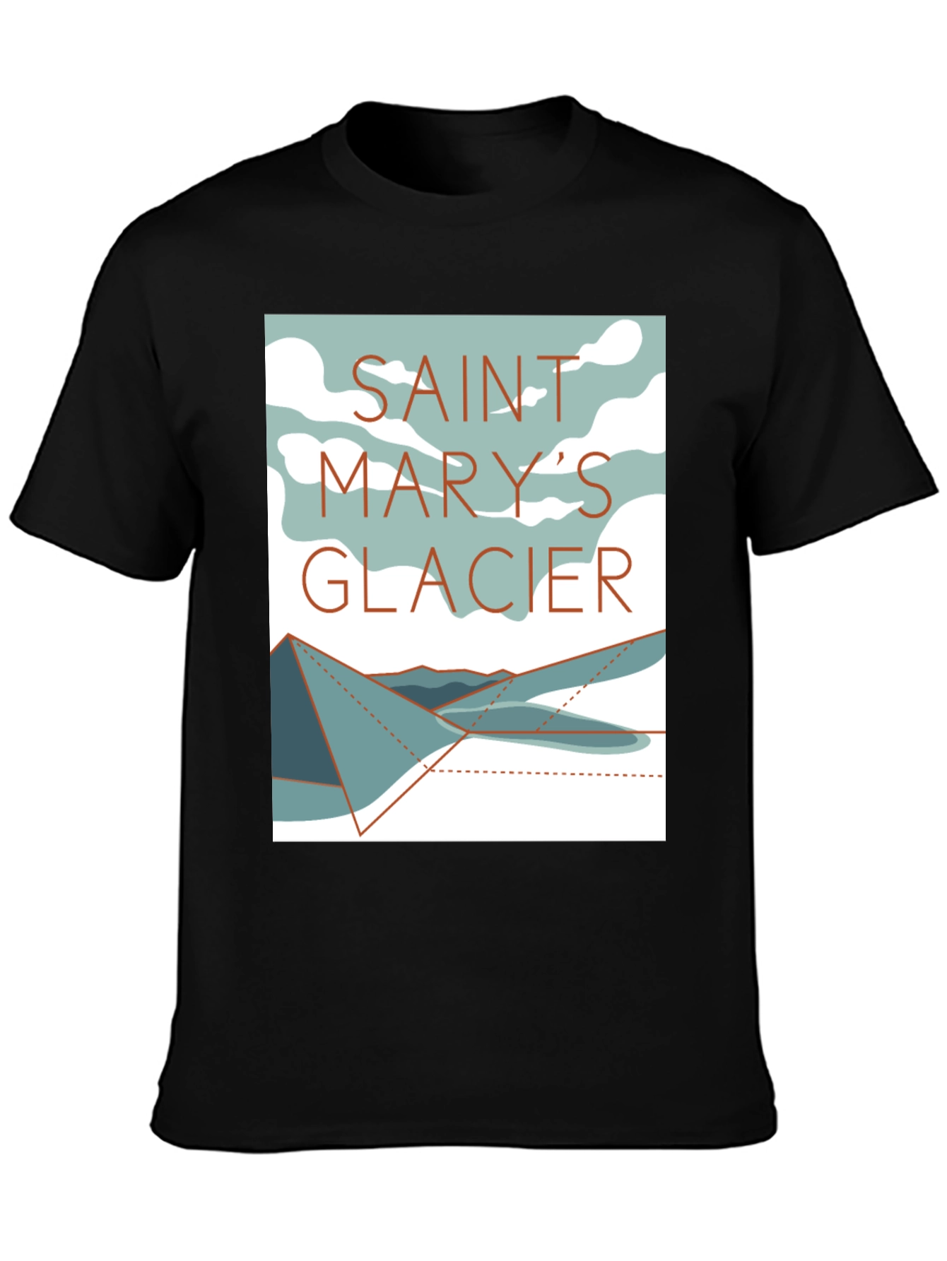 Saint Marys Glacier Graphic Tee