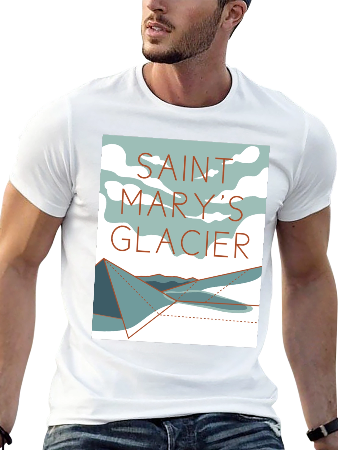 Saint Marys Glacier Graphic Tee