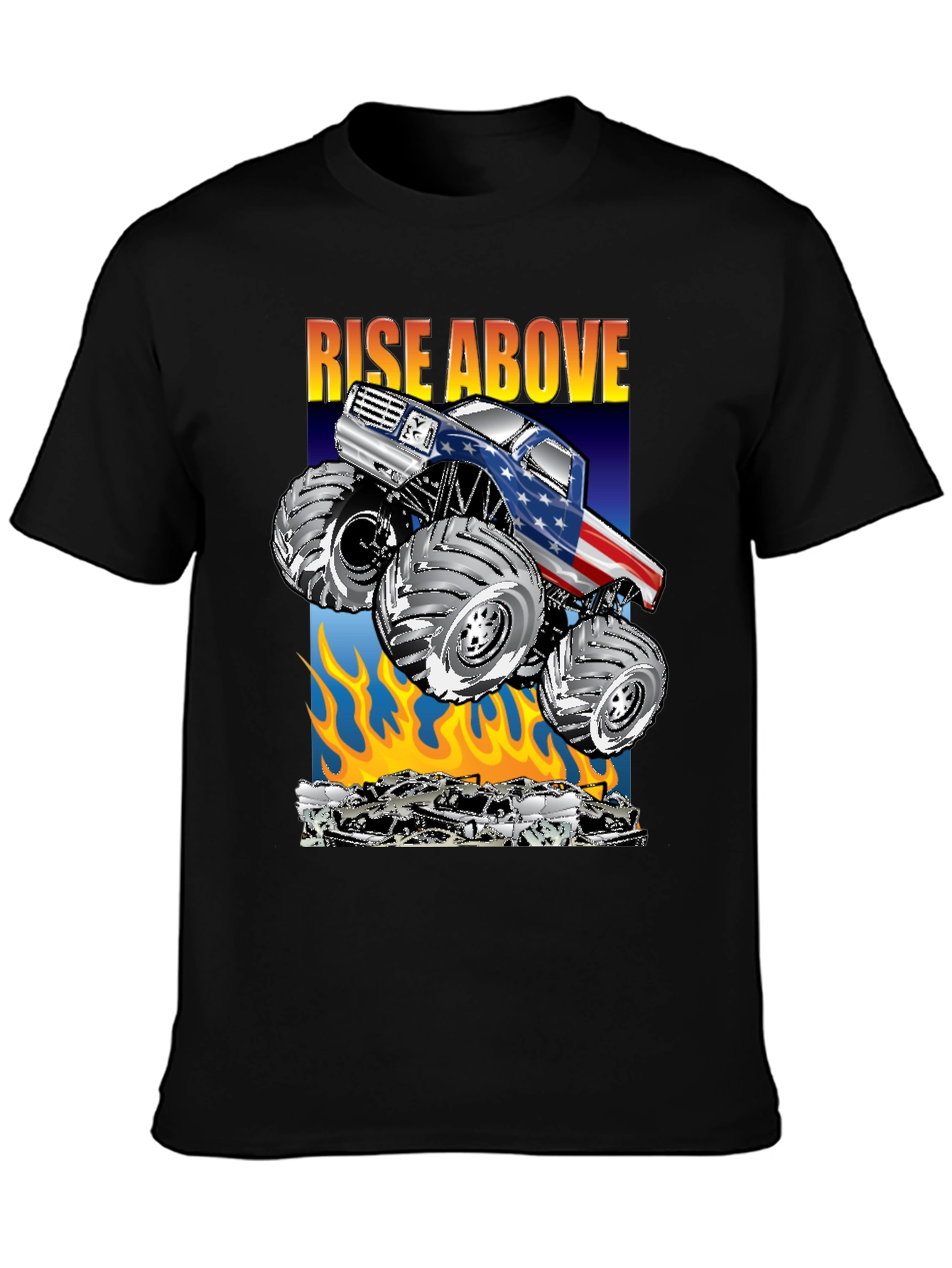 Rise Above Monster Truck T-Shirt