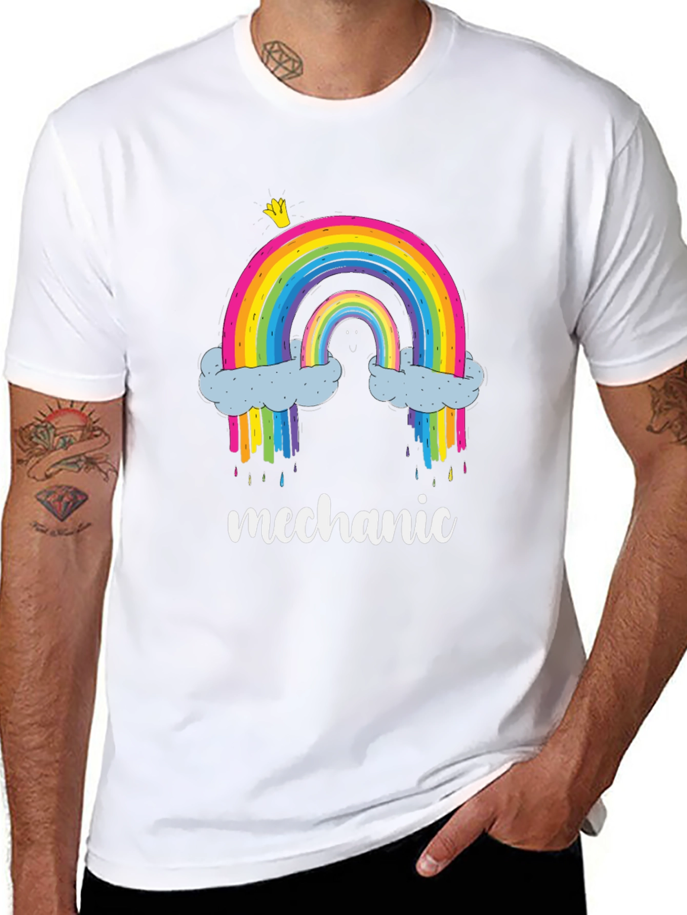 Rainbow Mechanic T-Shirt