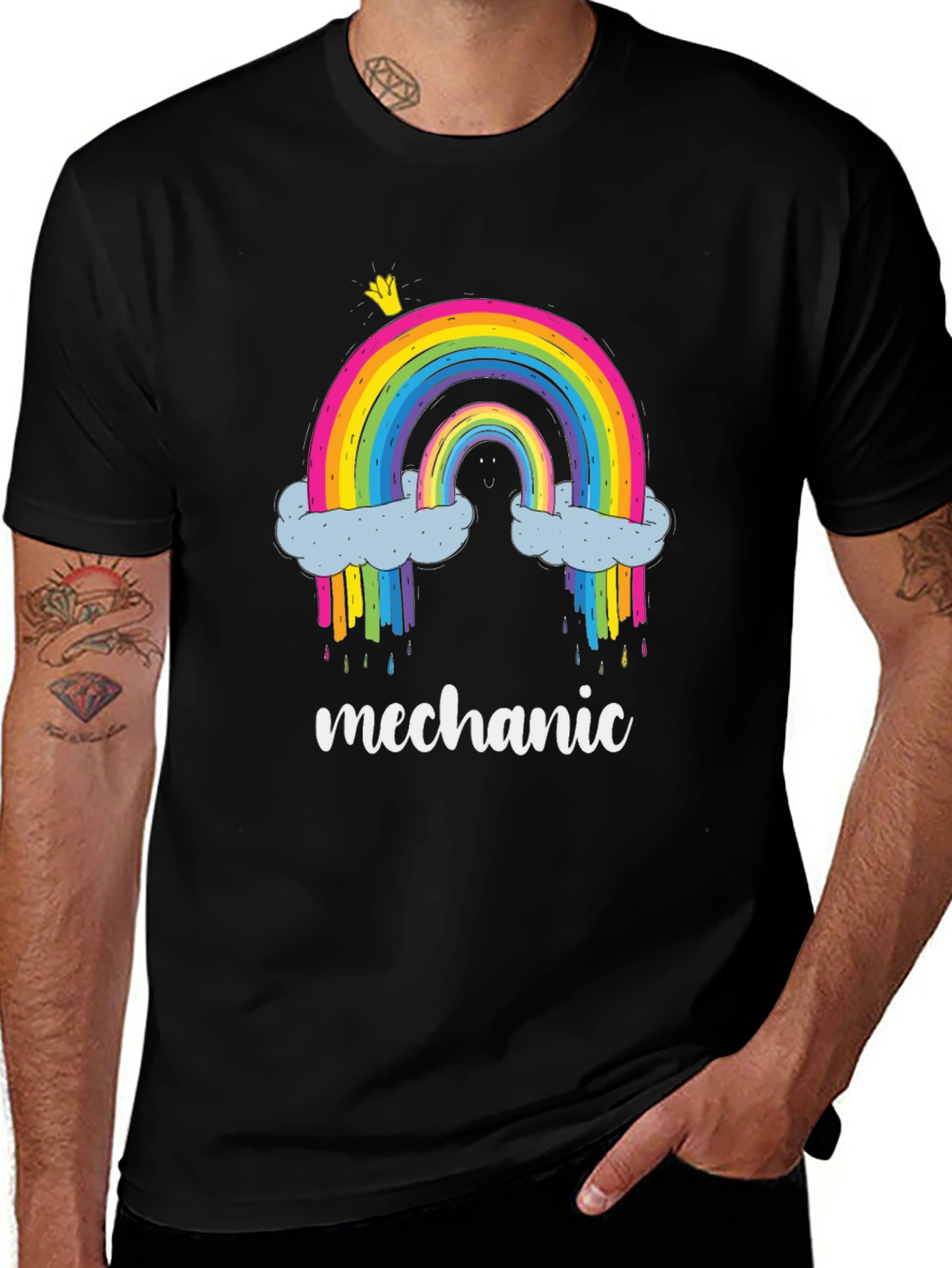 Rainbow Mechanic T-Shirt