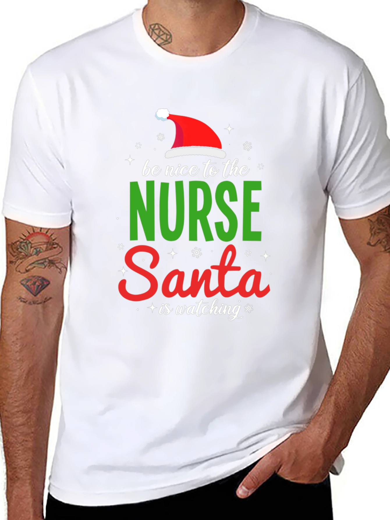 Funny Christmas Nurse T-Shirt