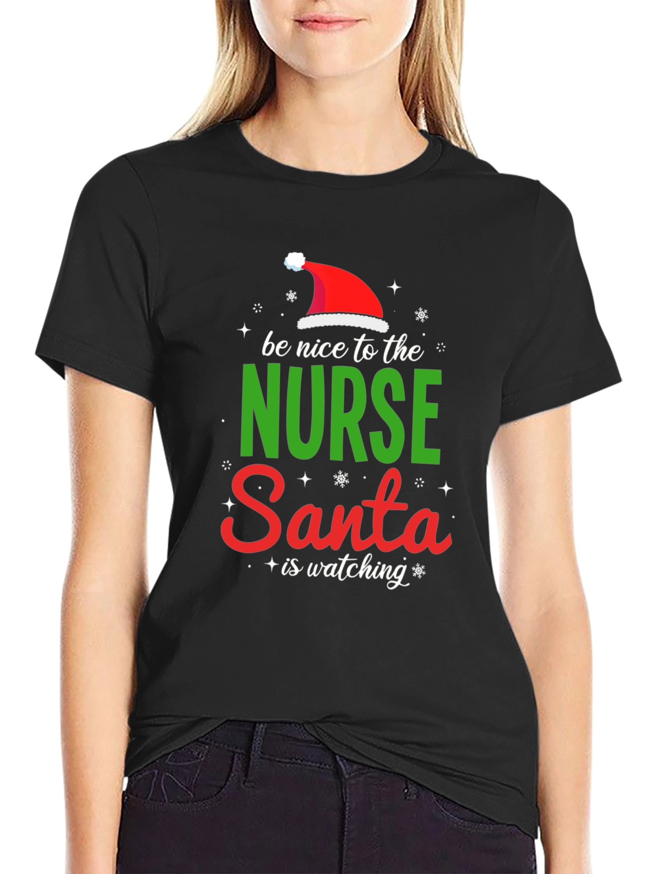 Funny Christmas Nurse T-Shirt