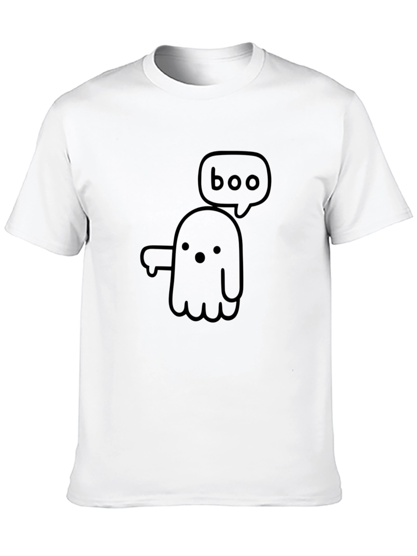Boo Ghost T-Shirt - Halloween Spooky Season