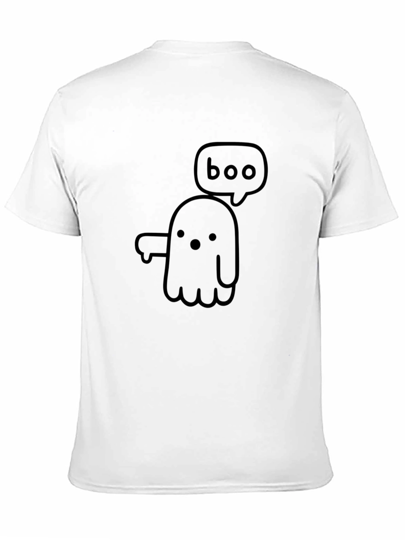 Boo Ghost T-Shirt - Halloween Spooky Season