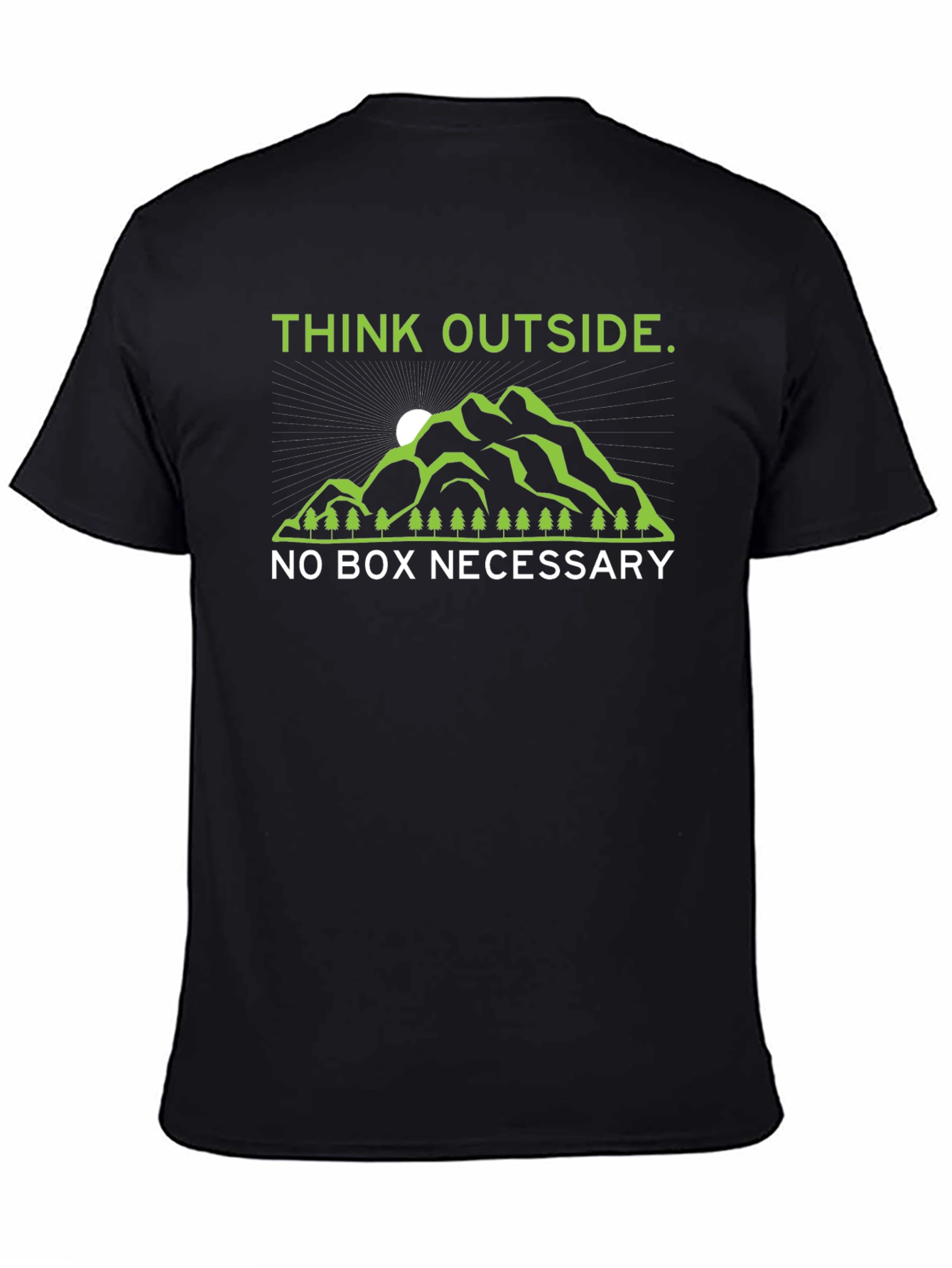 Think Outside Graphic T-Shirt - Nature Lover Tee