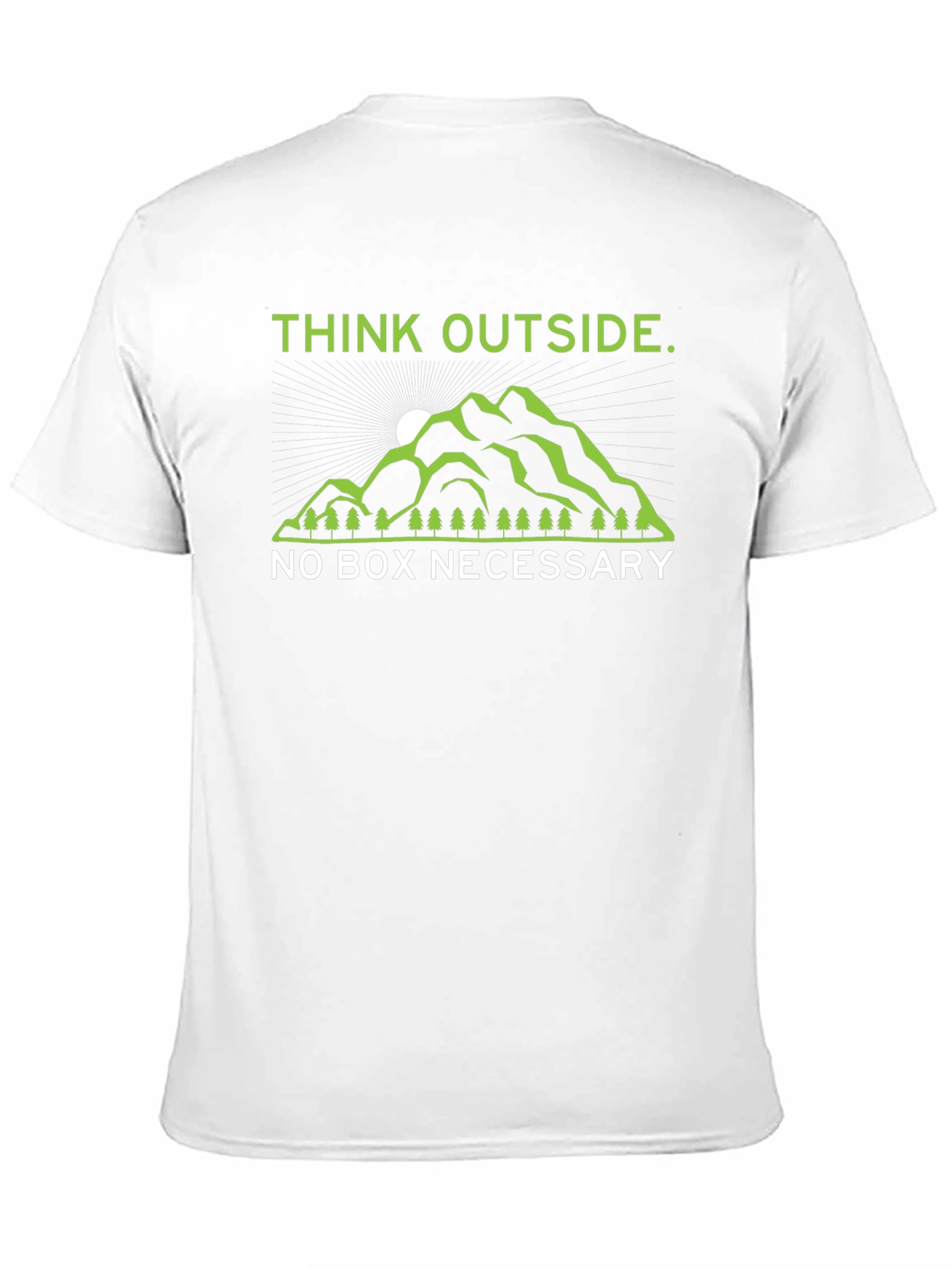 Think Outside Graphic T-Shirt - Nature Lover Tee