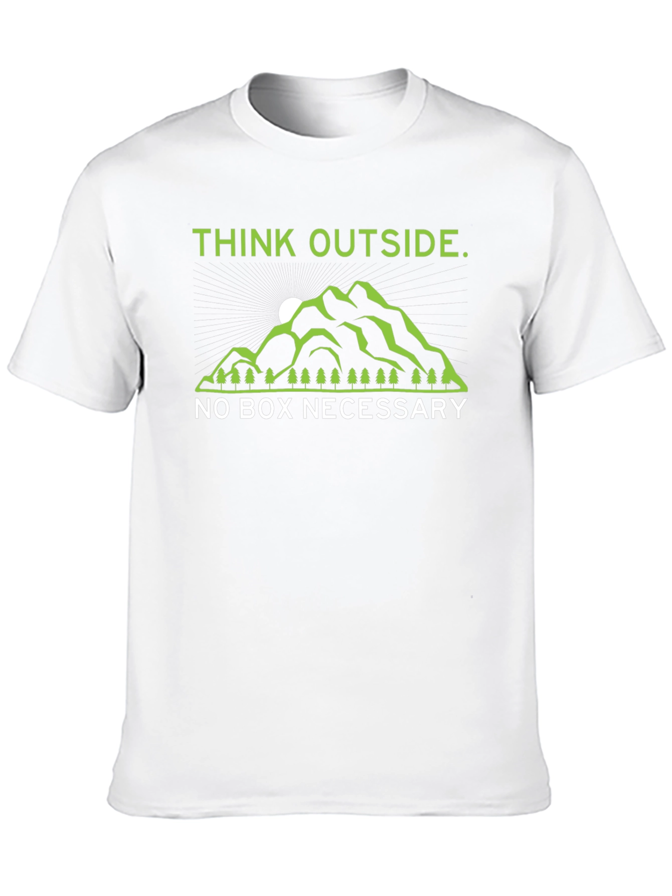 Think Outside Graphic T-Shirt - Nature Lover Tee