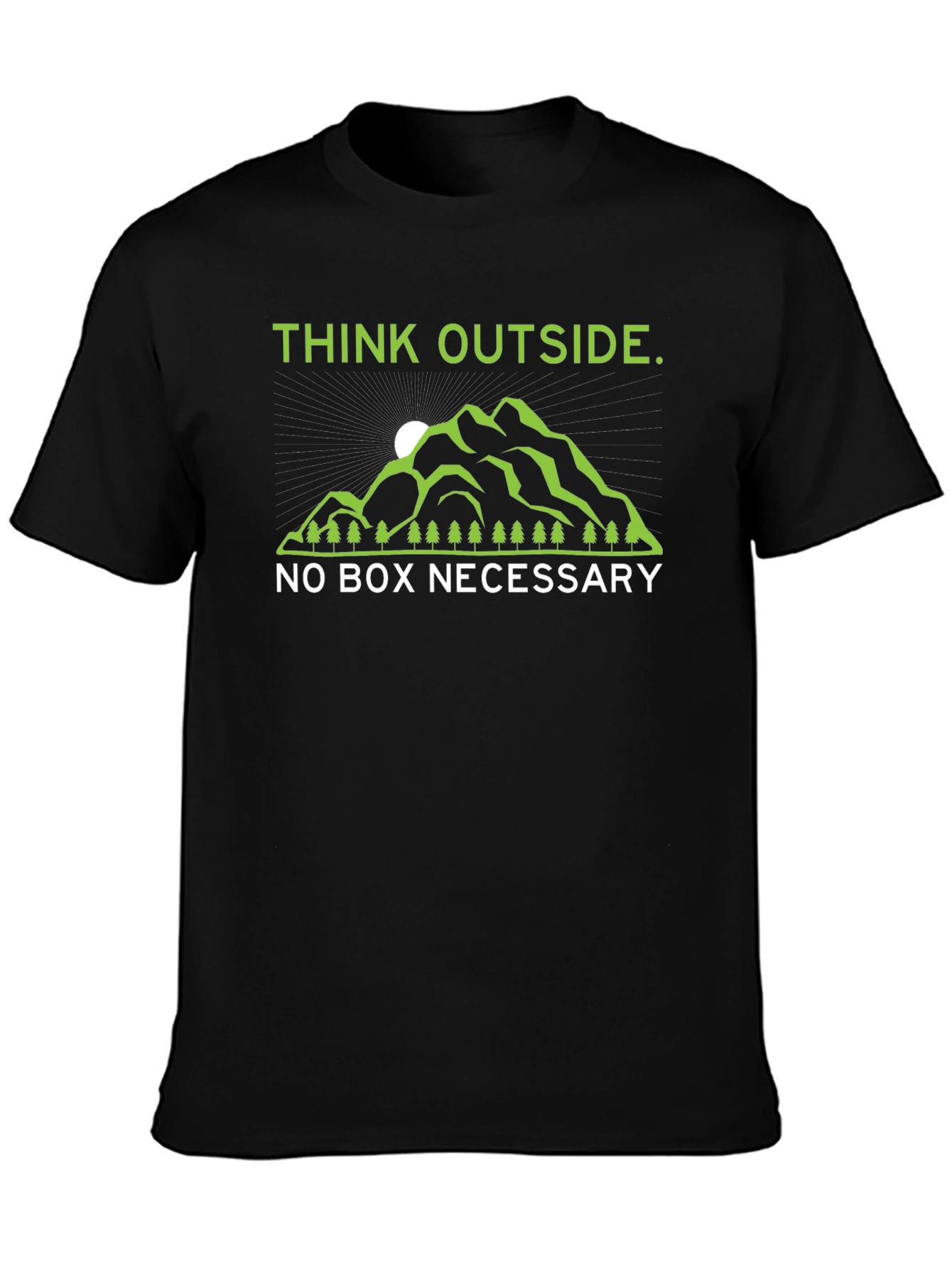 Think Outside Graphic T-Shirt - Nature Lover Tee