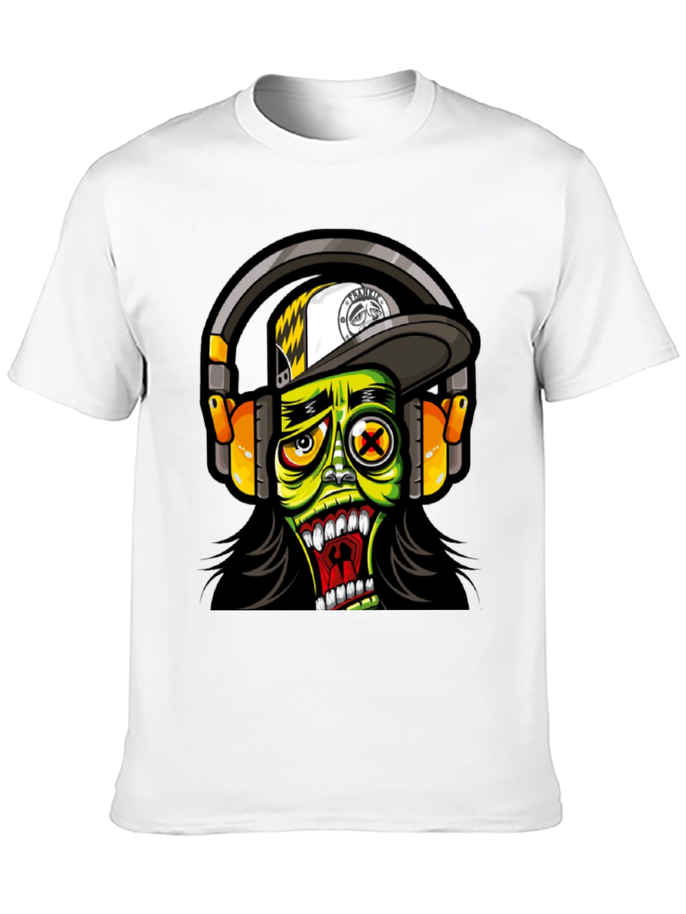 Zombie DJ Graphic T-Shirt - Funky and Fresh
