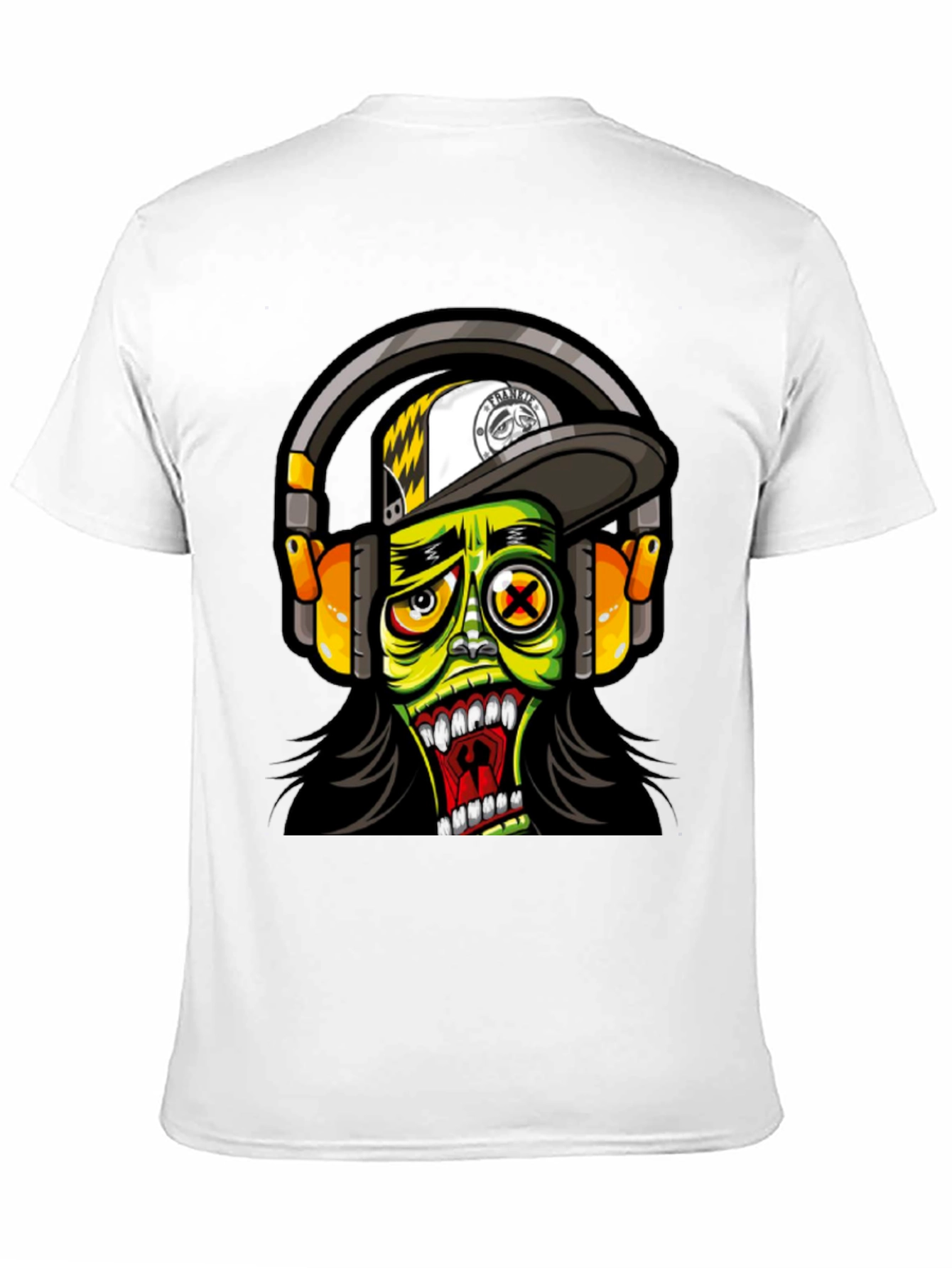 Zombie DJ Graphic T-Shirt - Funky and Fresh