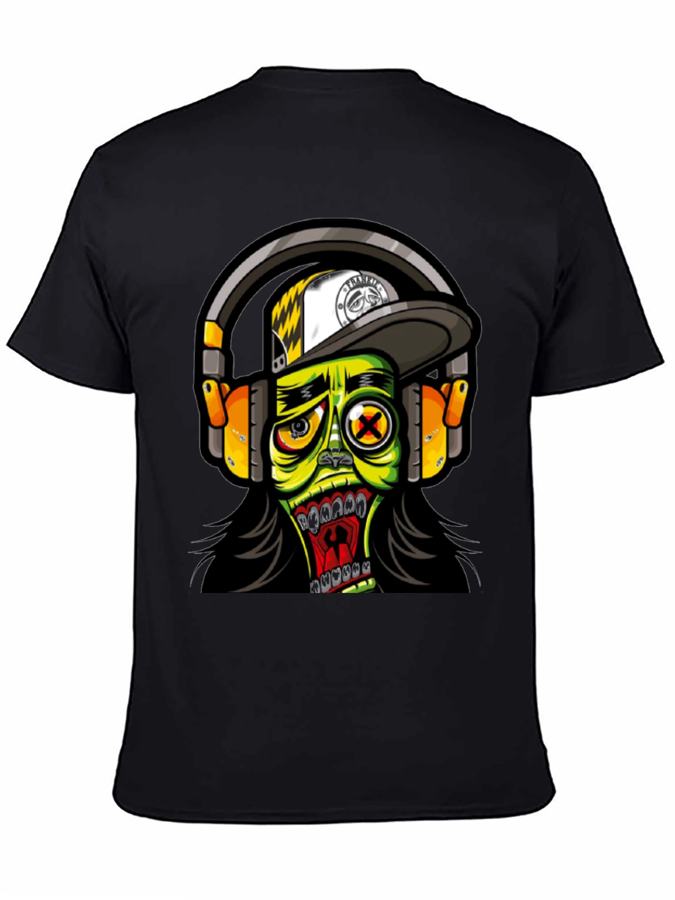 Zombie DJ Graphic T-Shirt - Funky and Fresh