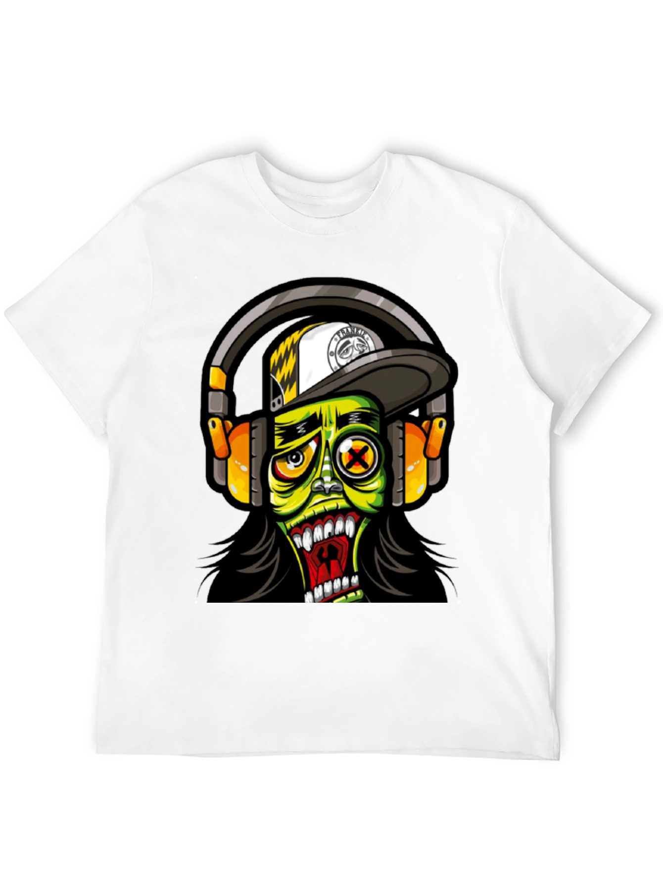 Zombie DJ Graphic T-Shirt - Funky and Fresh
