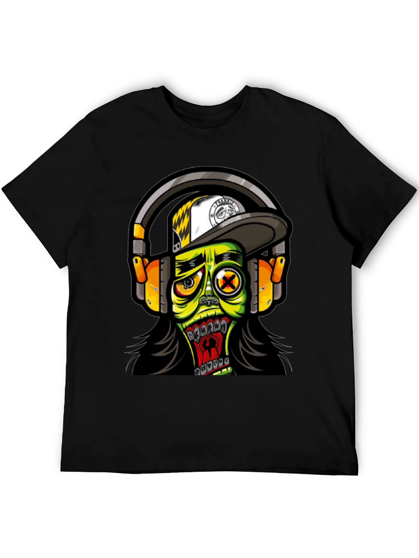Zombie DJ Graphic T-Shirt - Funky and Fresh