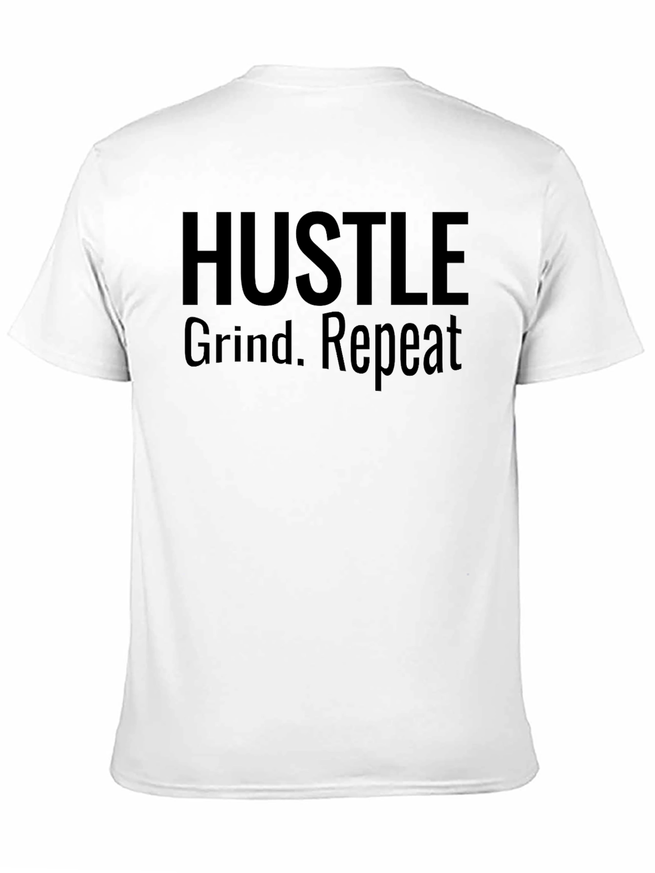 Hustle Grind Repeat Black T-Shirt
