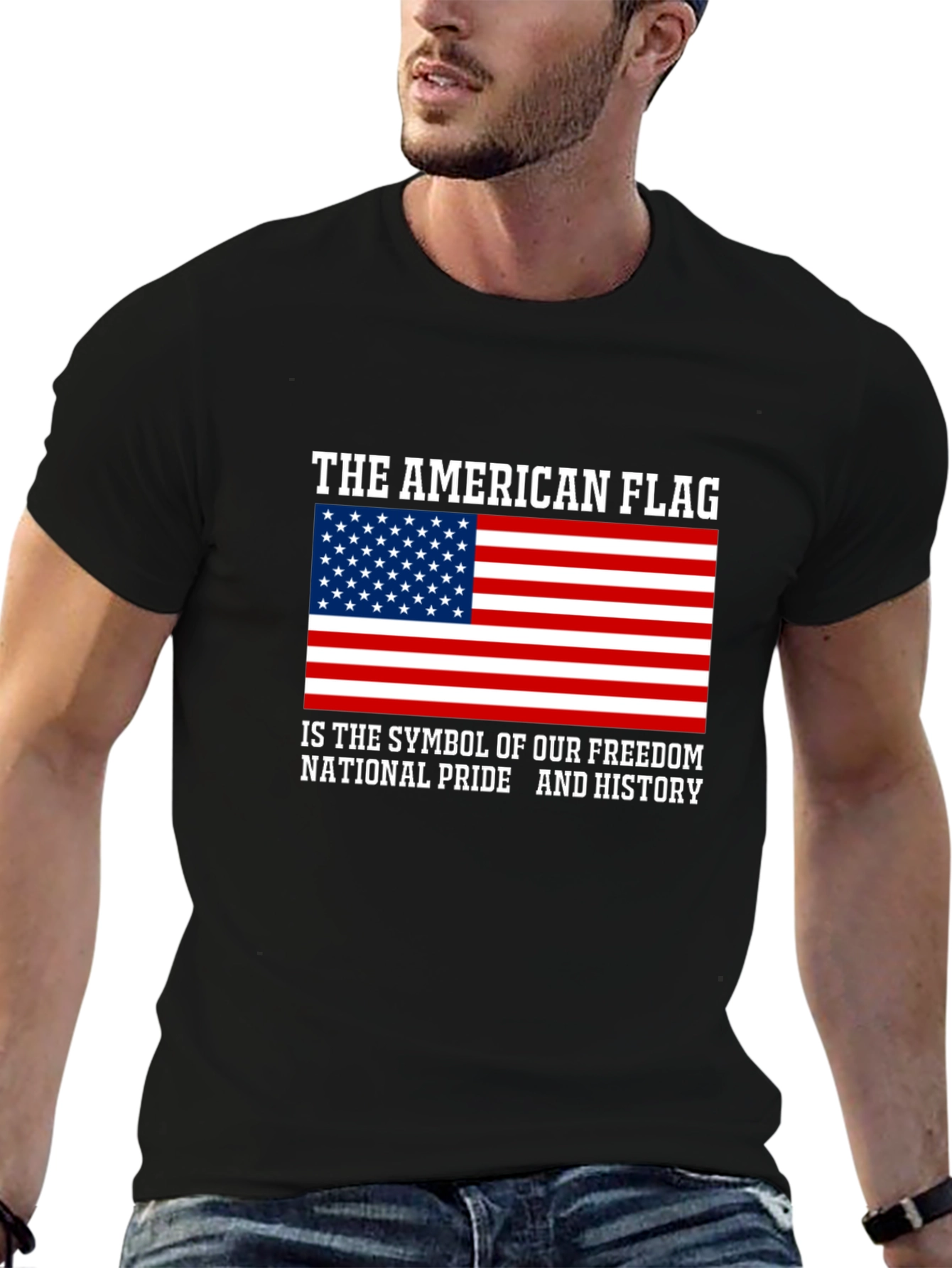American Flag Patriotic T-Shirt