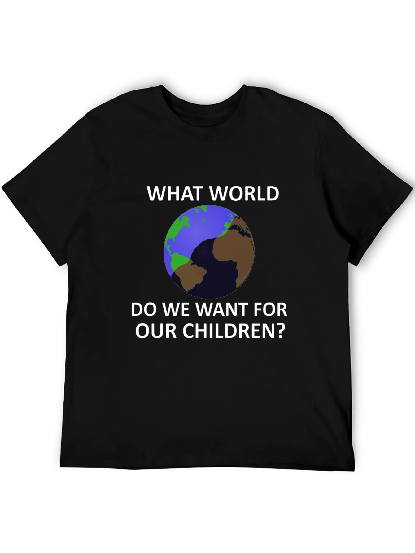 Eco-Friendly World Graphic T-Shirt