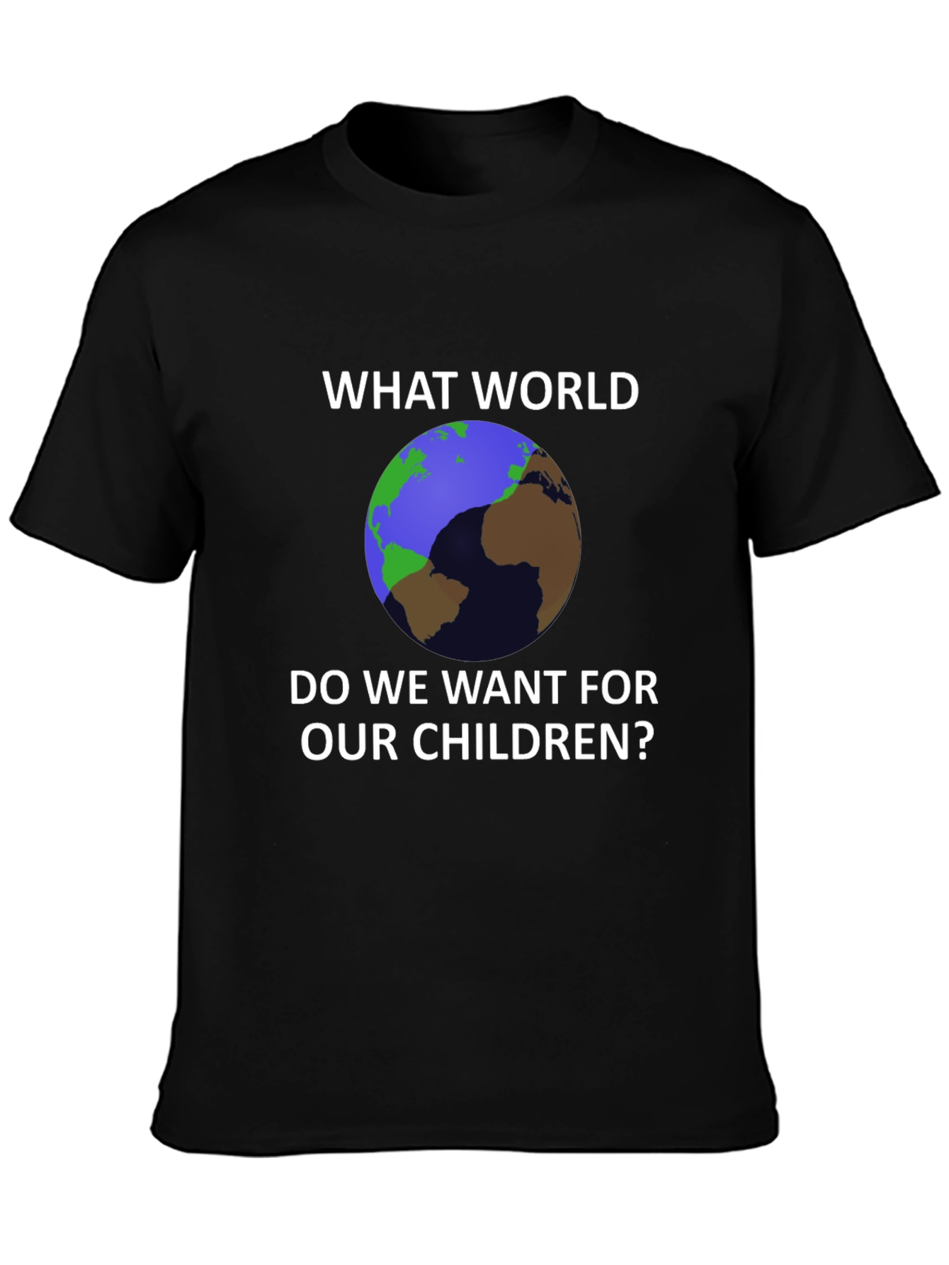 Eco-Friendly World Graphic T-Shirt