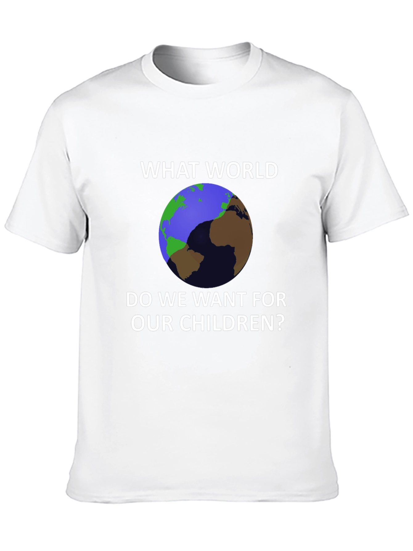 Eco-Friendly World Graphic T-Shirt