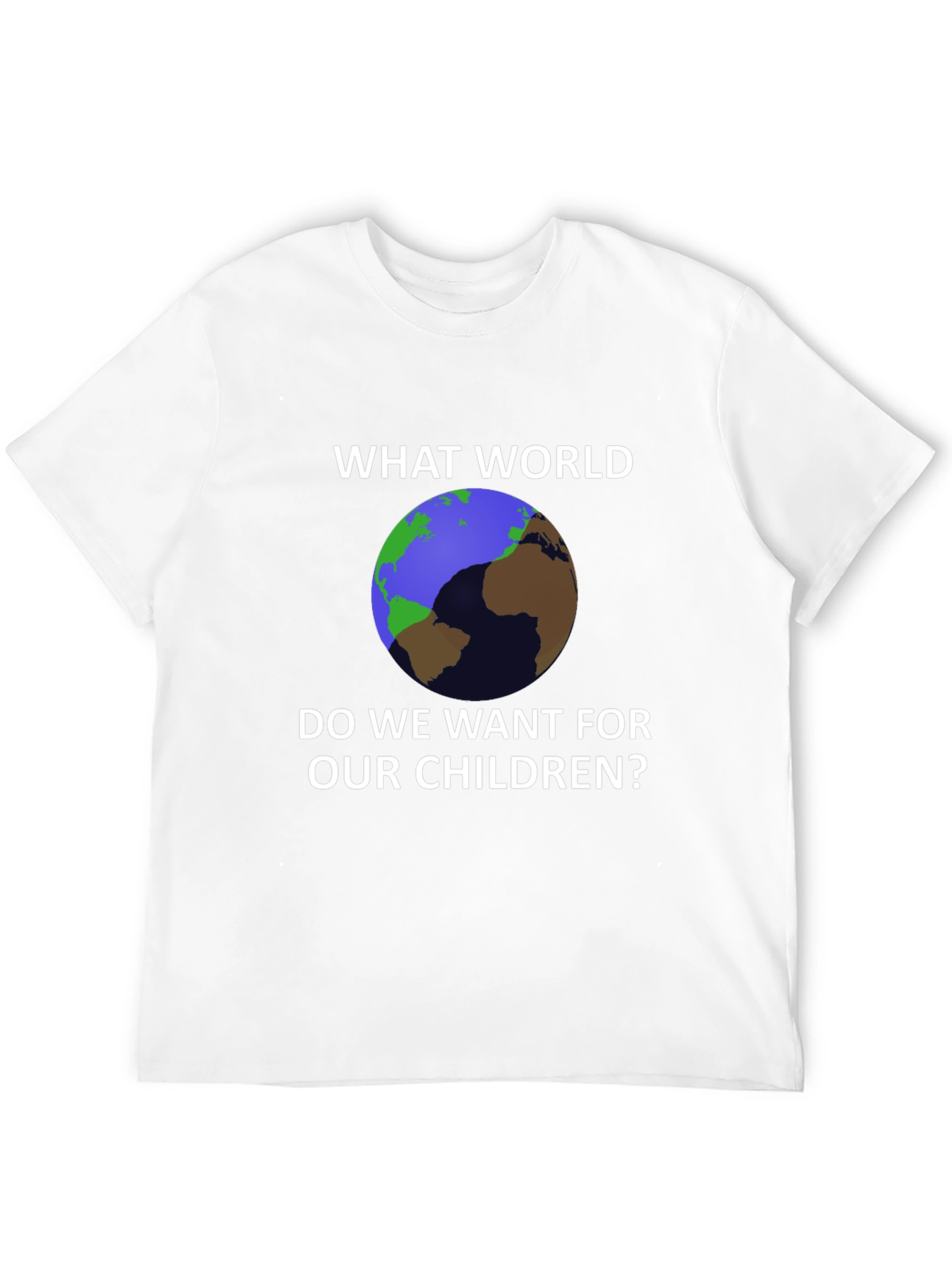 Eco-Friendly World Graphic T-Shirt