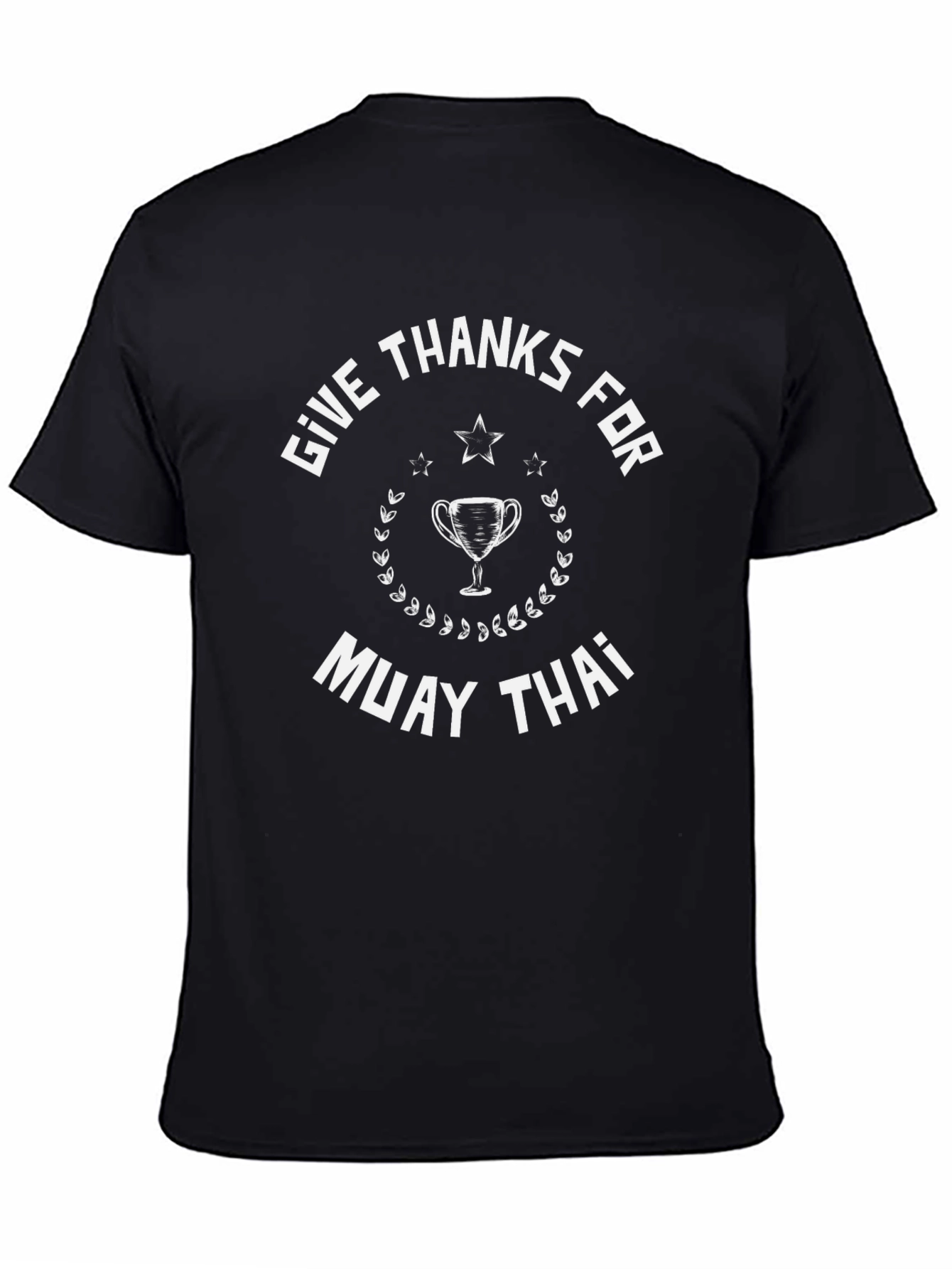Muay Thai Graphic Tee - Give Thanks T-Shirt