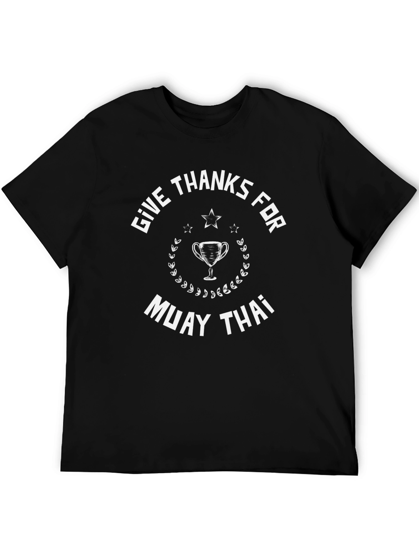 Muay Thai Graphic Tee - Give Thanks T-Shirt