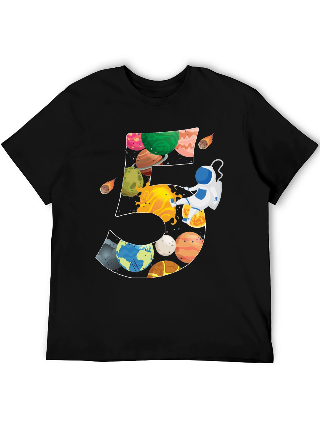 Space Themed Birthday T-Shirt