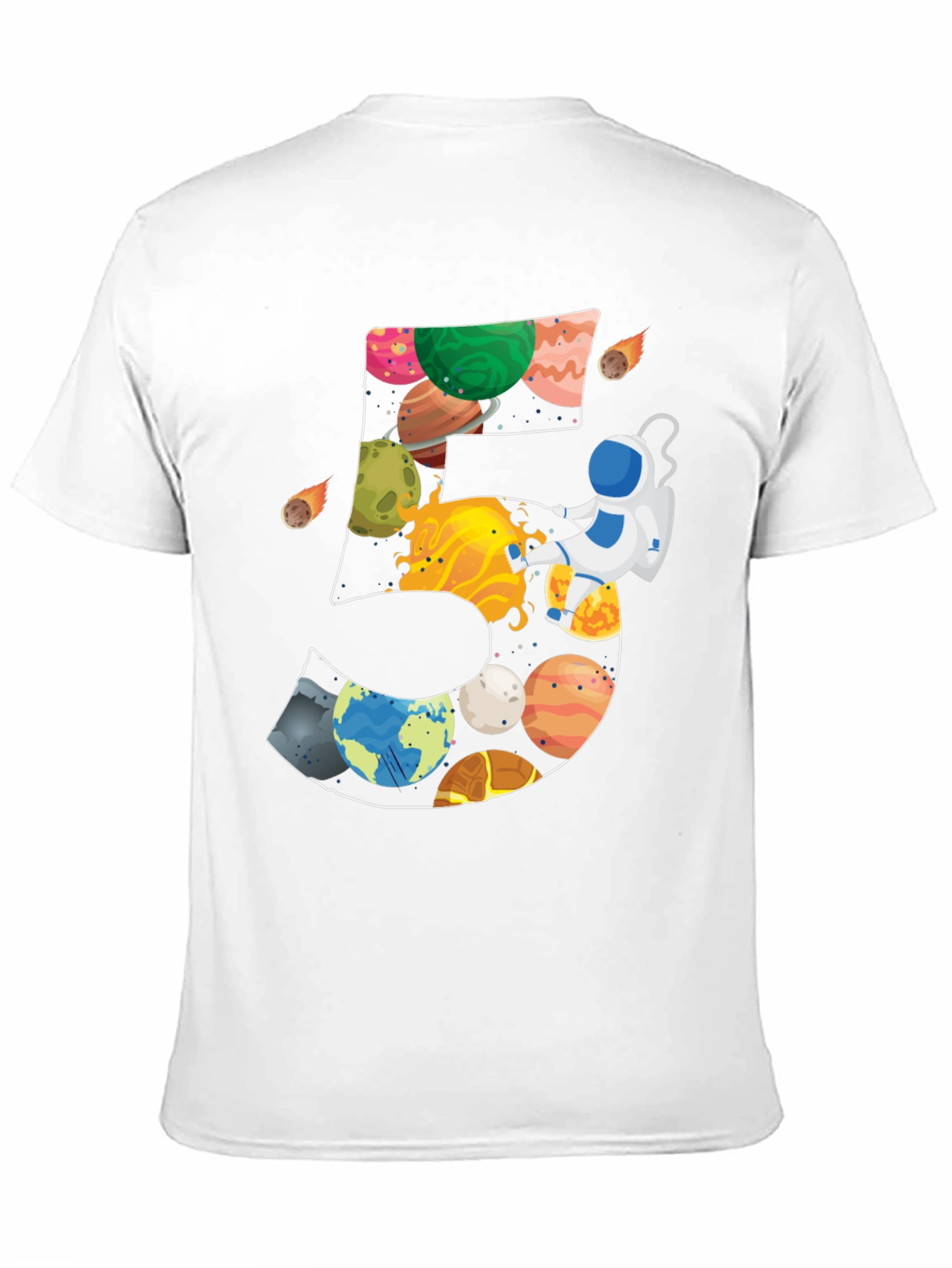 Space Themed Birthday T-Shirt
