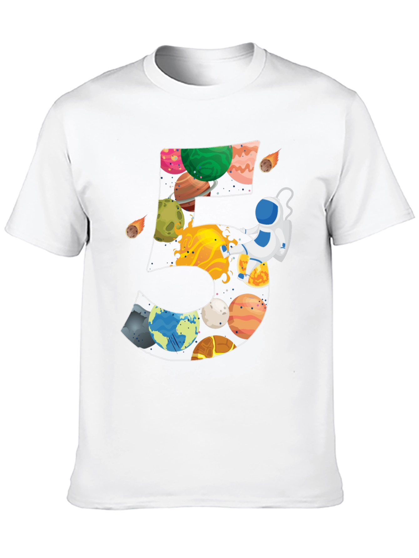 Space Themed Birthday T-Shirt