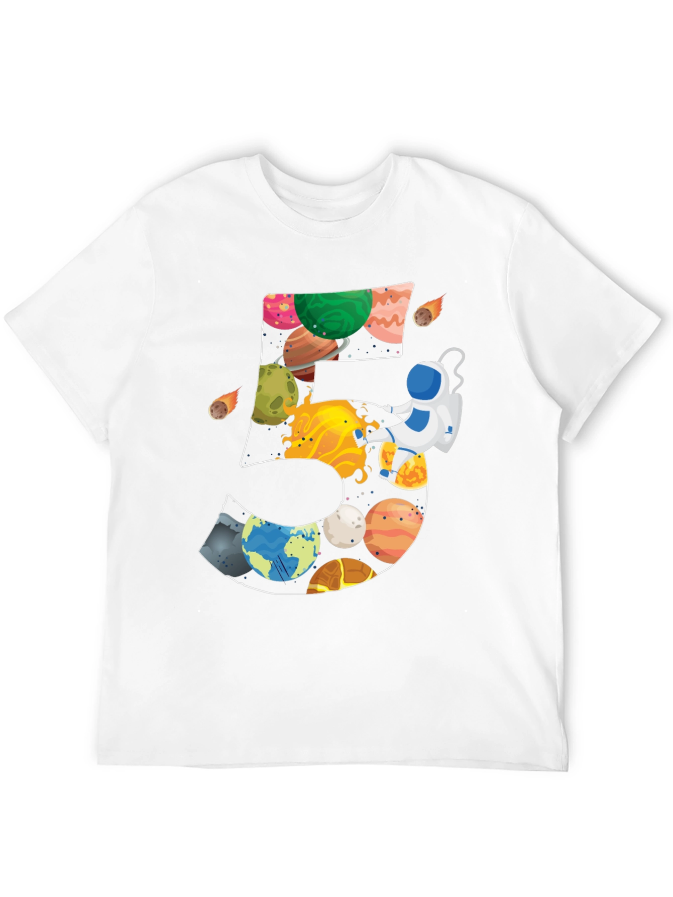 Space Themed Birthday T-Shirt