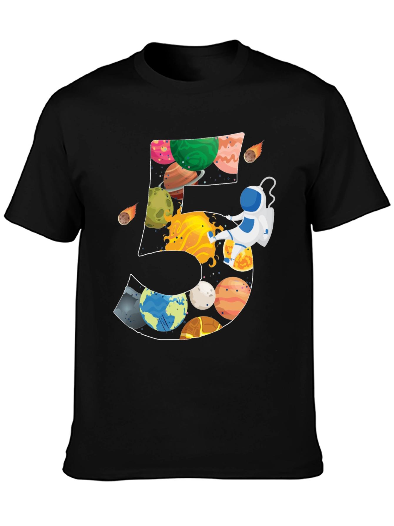 Space Themed Birthday T-Shirt