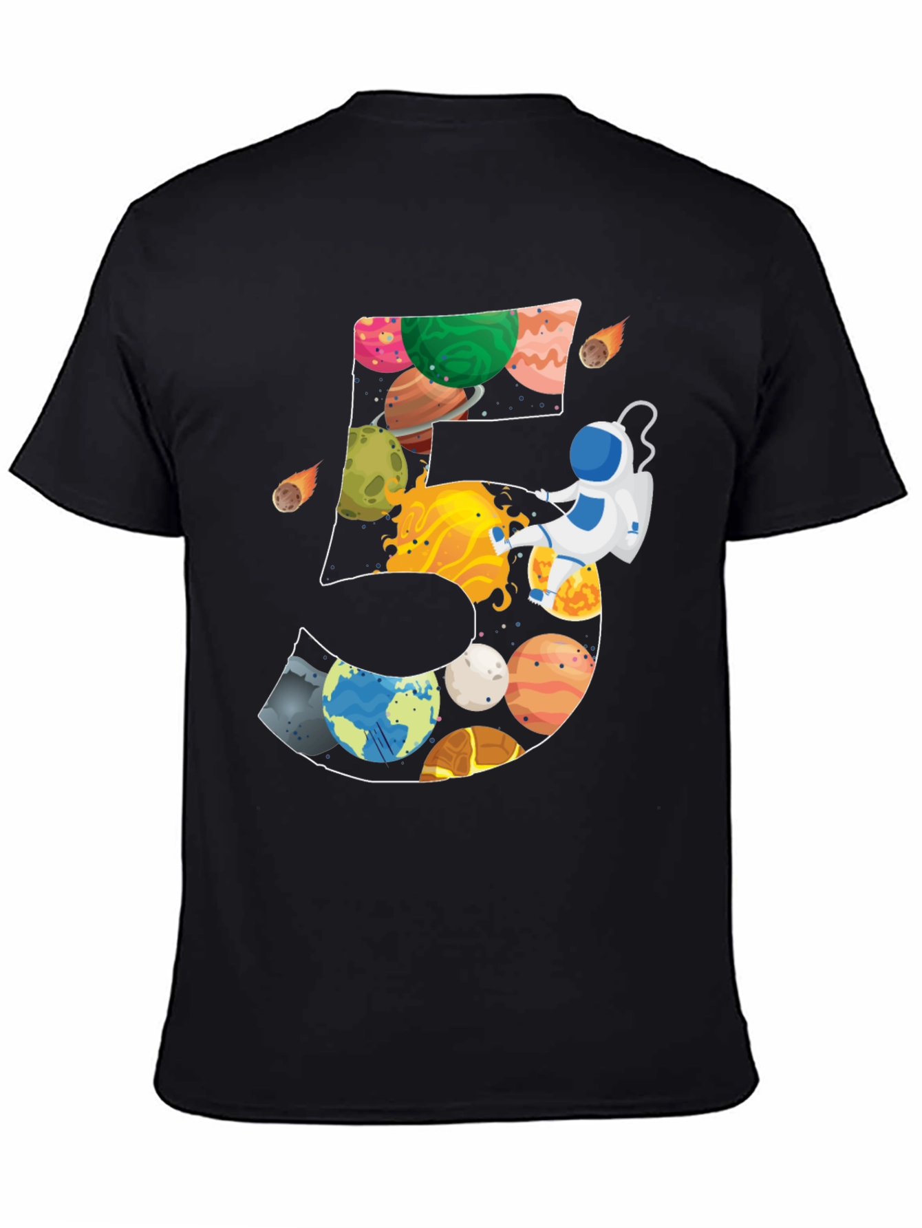 Space Themed Birthday T-Shirt