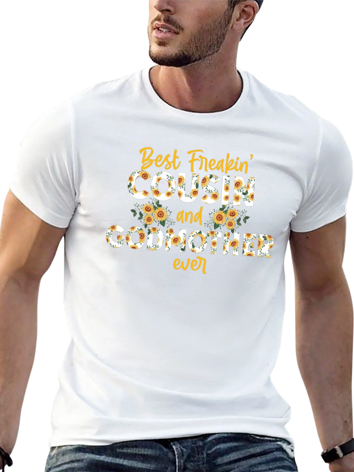 Best Freakin Cousin & Godmother Ever T-Shirt