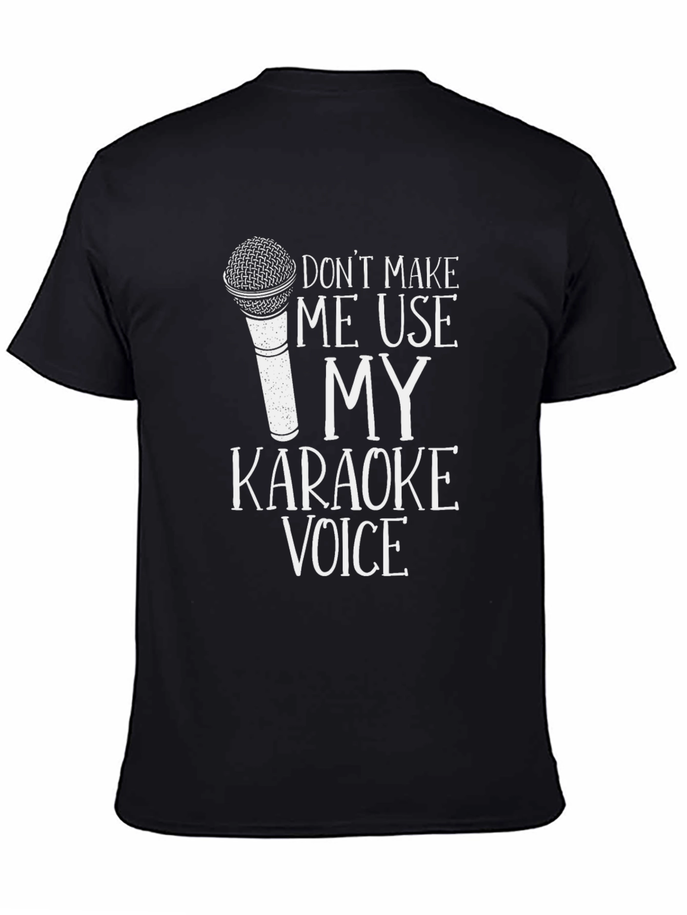 Karaoke Voice Graphic Tee - Music Lover Shirt
