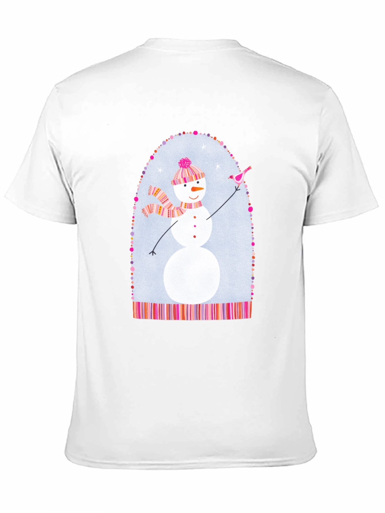 Snowman Graphic Tee - Festive Holiday Shirt