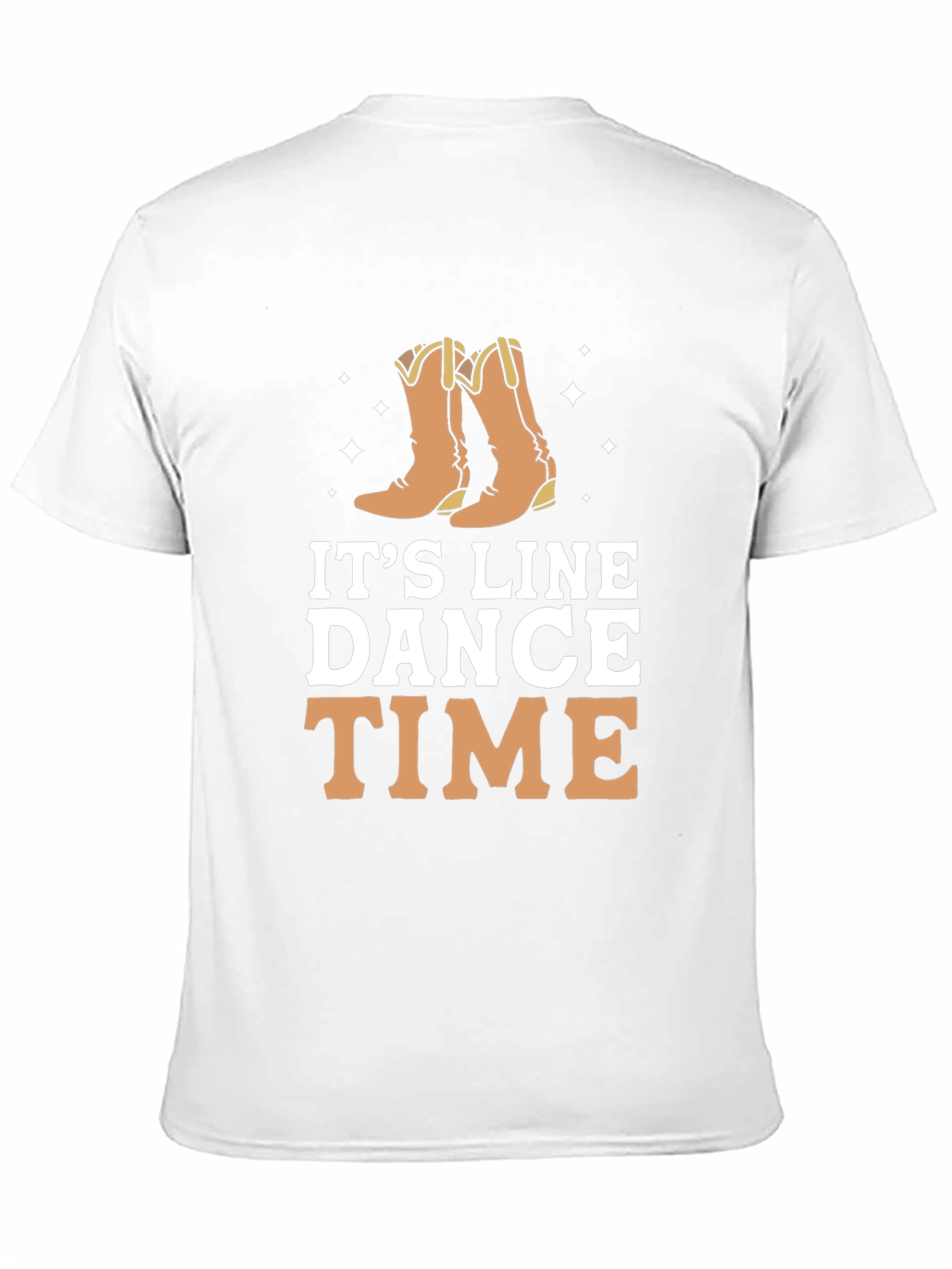 Its Line Dance Time Black T-Shirt
