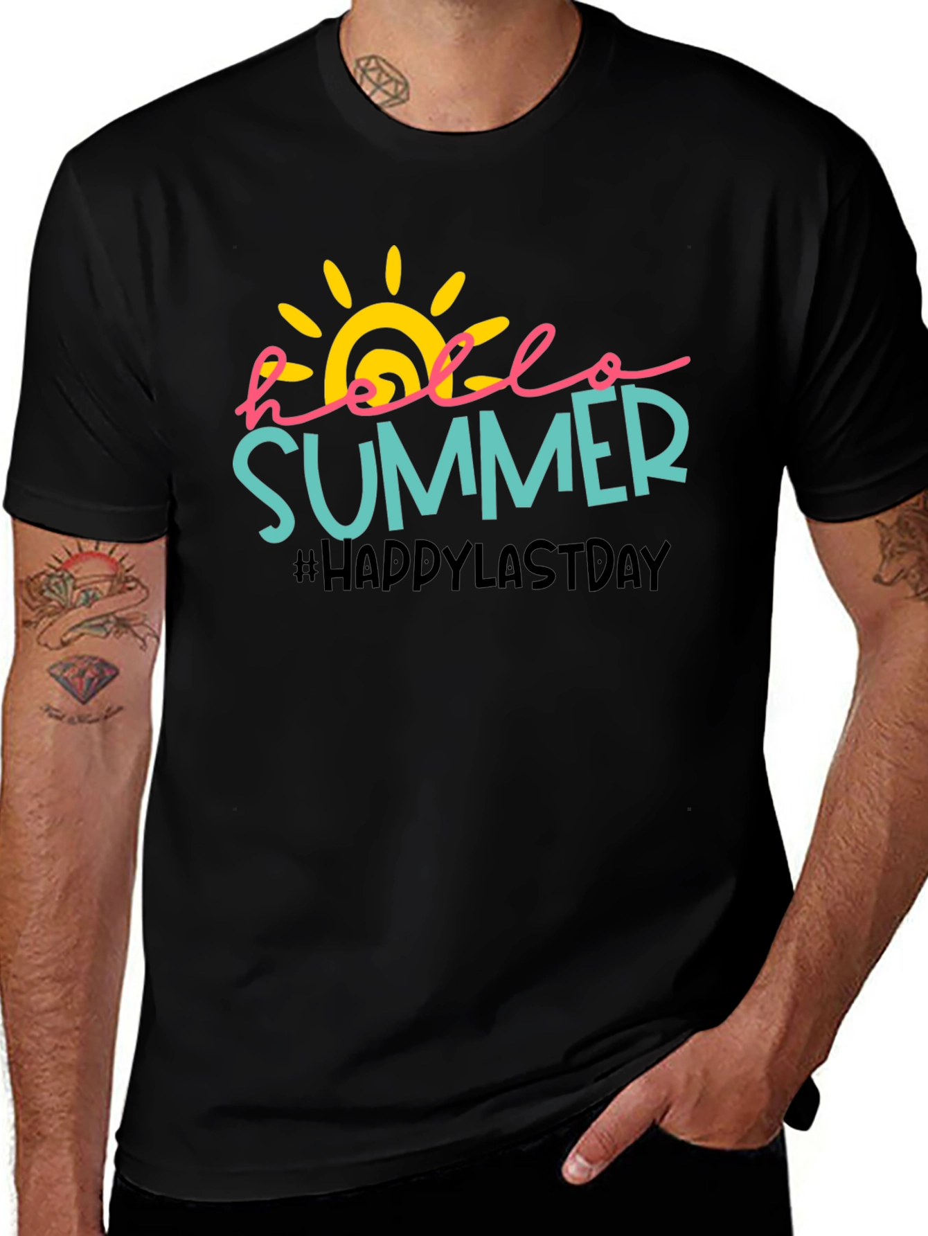 Hello Summer Graphic T-Shirt