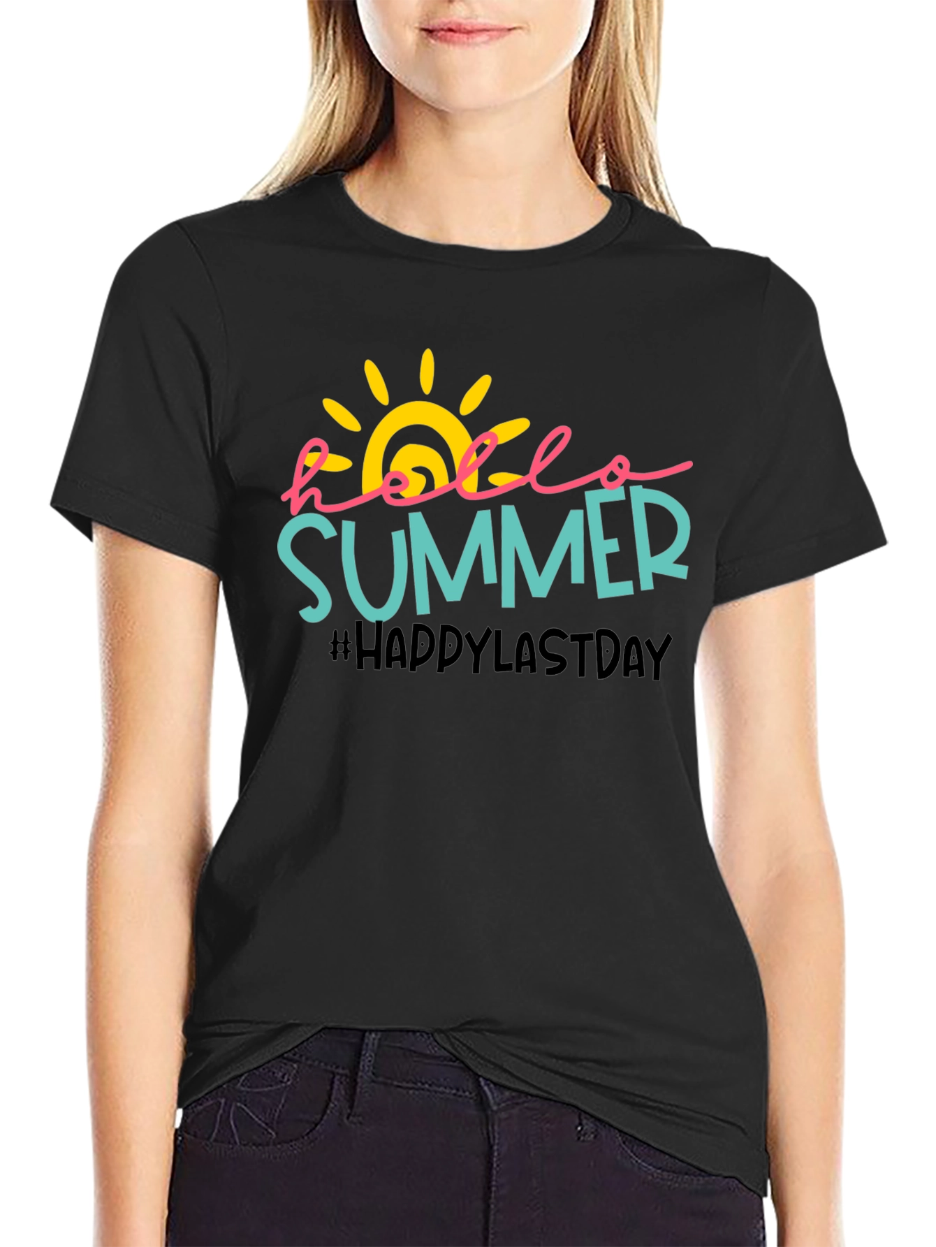 Hello Summer Graphic T-Shirt