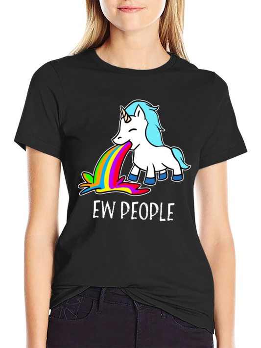 Ew People Unicorn Graphic Tee