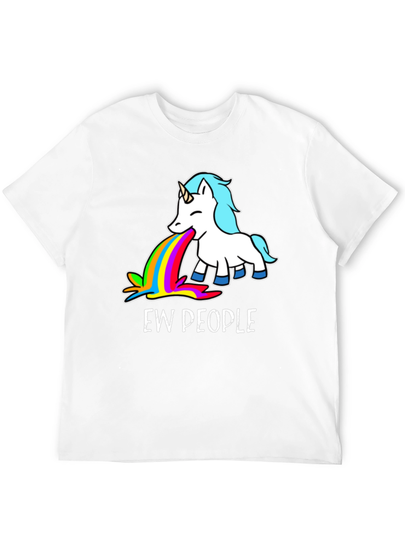 Ew People Unicorn Graphic Tee