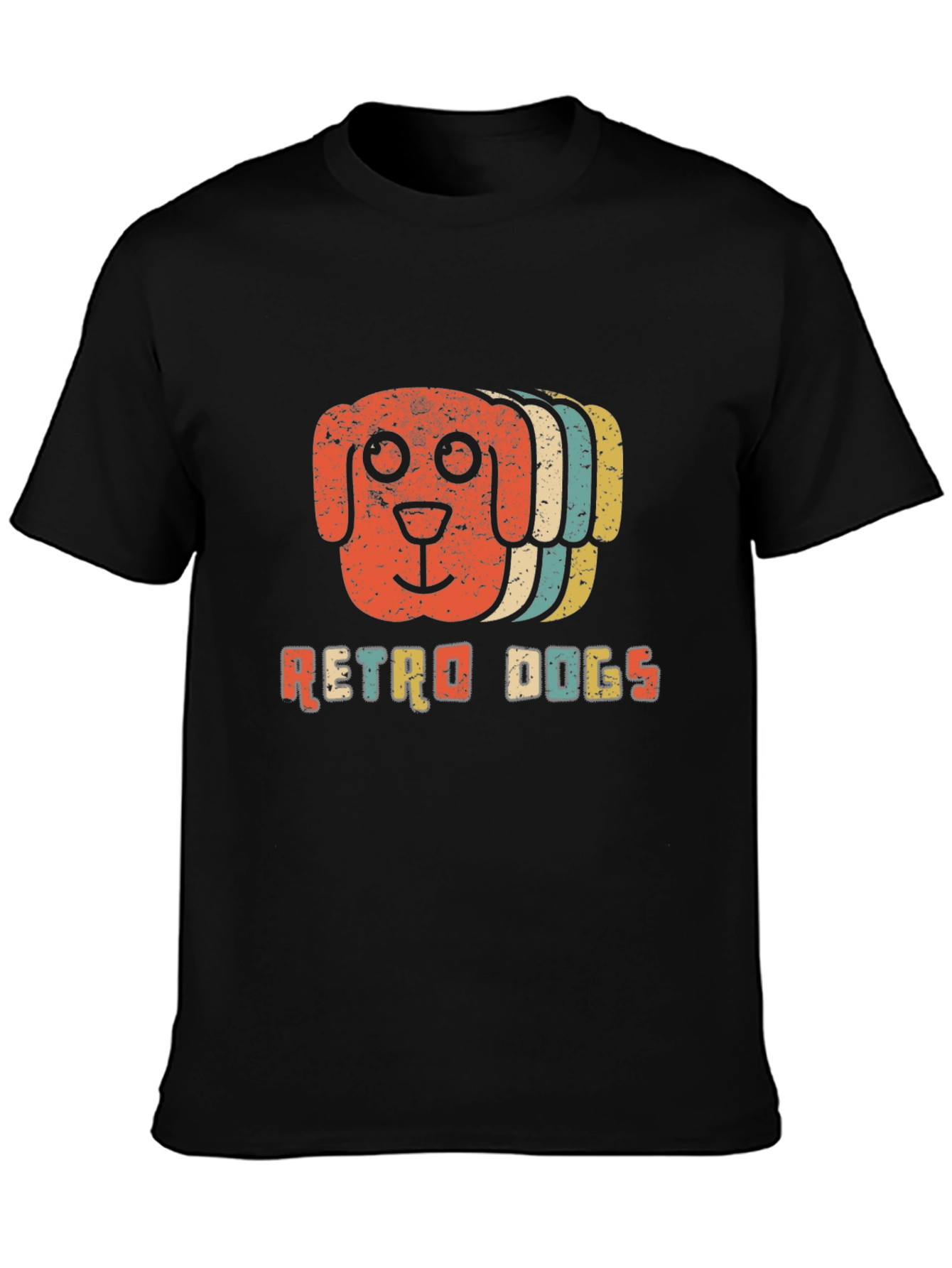 Retro Dogs Graphic Tee - Classic Style