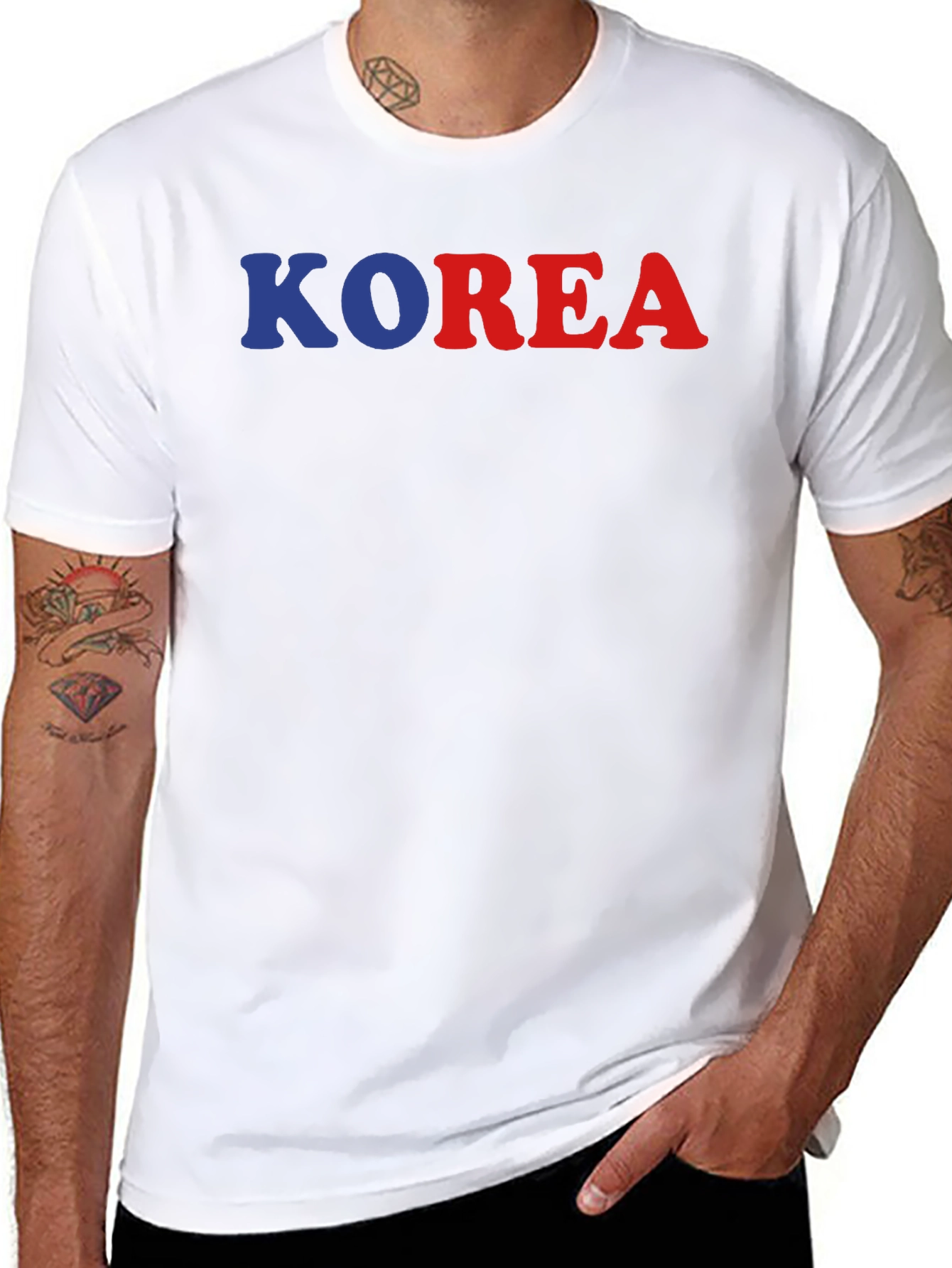 Korea T-Shirt - Patriotic Design