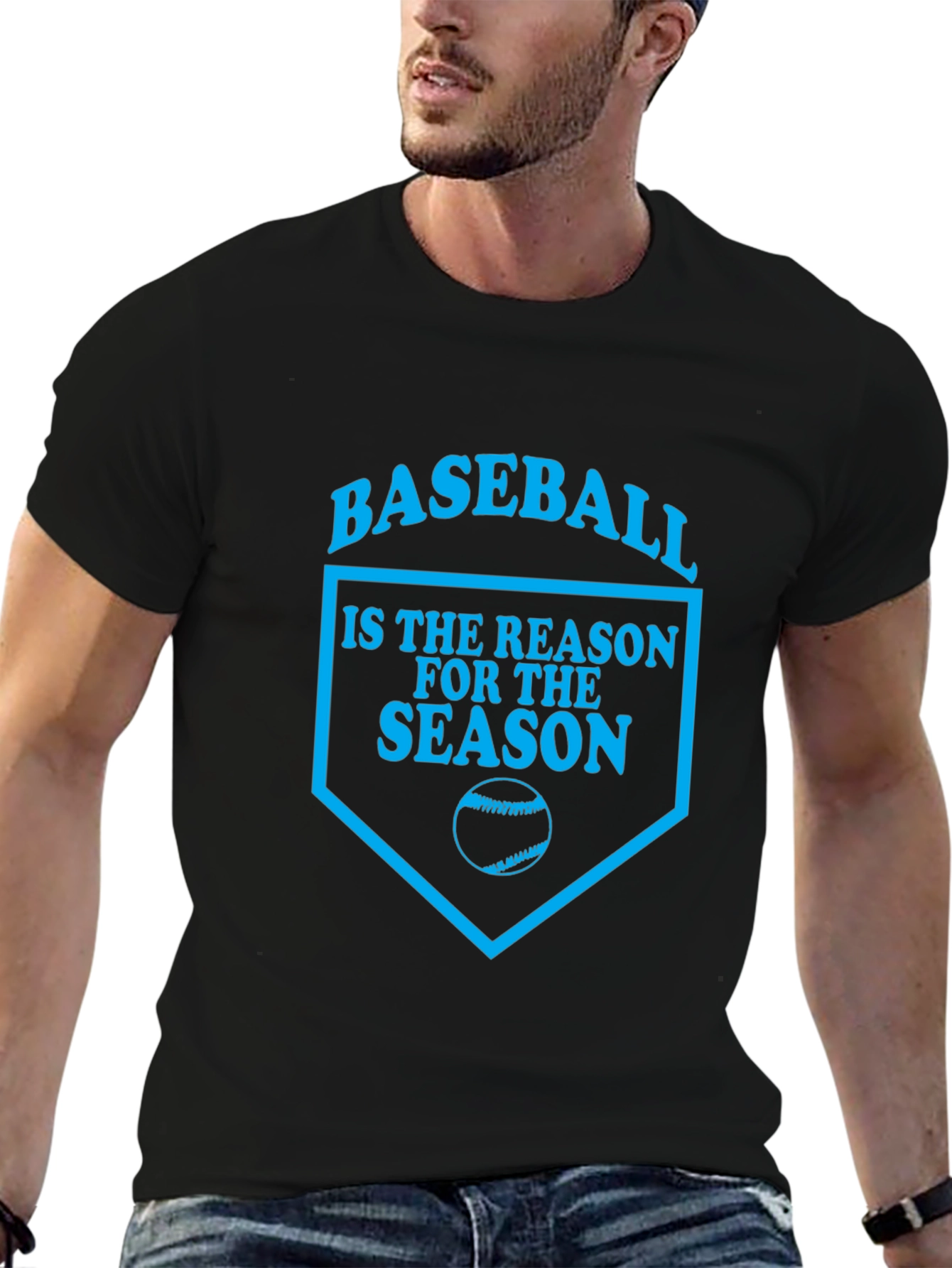 Baseball Reason for the Season Graphic Tee