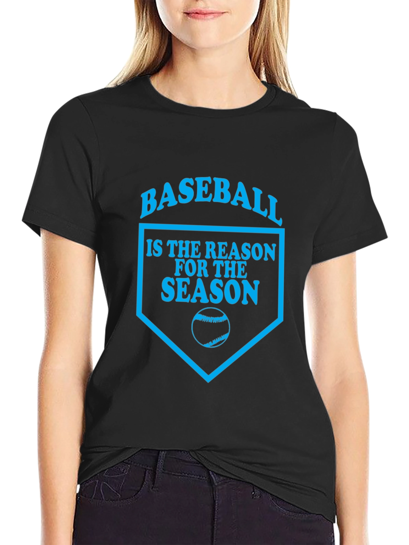 Baseball Reason for the Season Graphic Tee