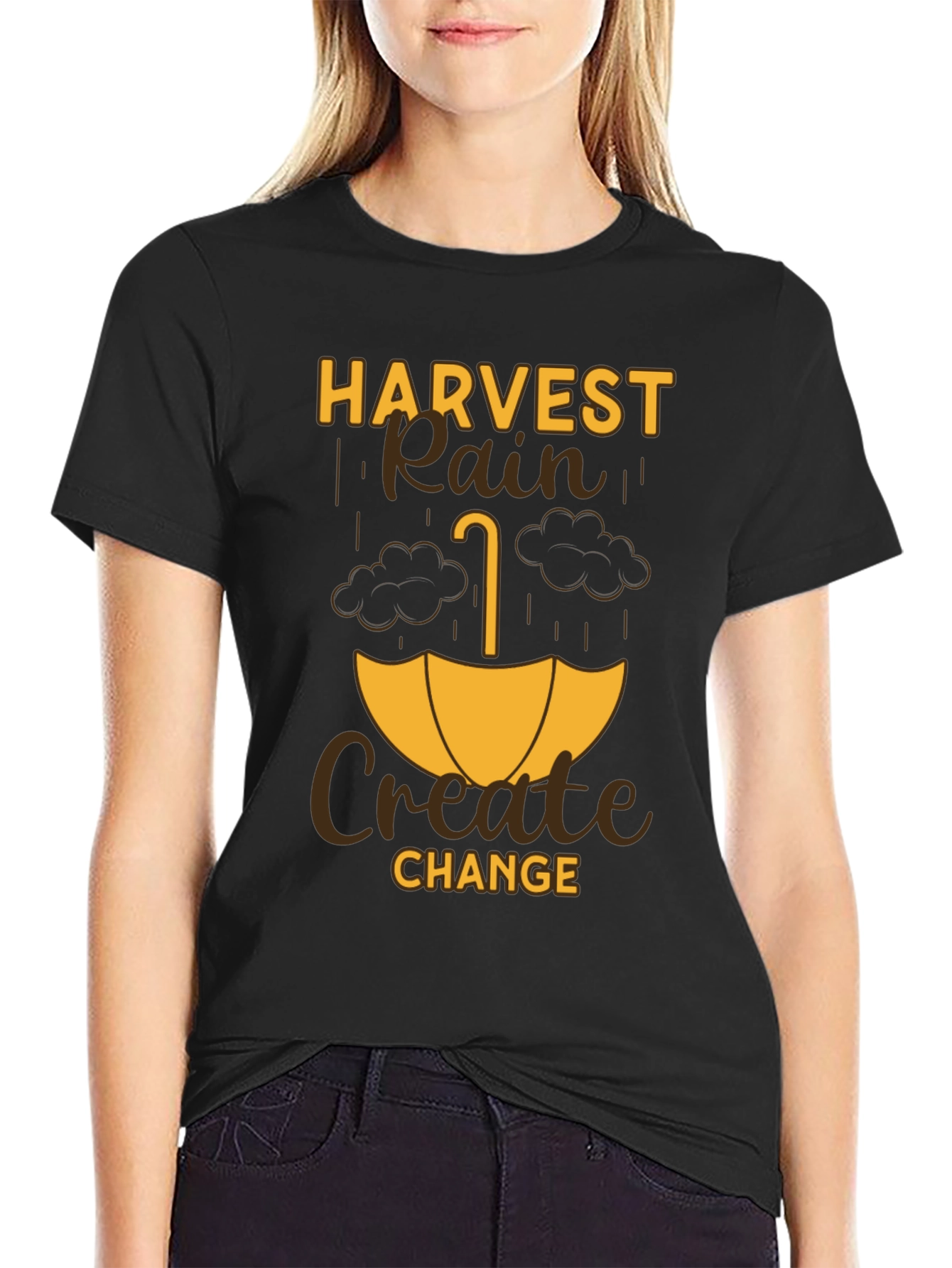 Harvest Rain Create Change Graphic Tee