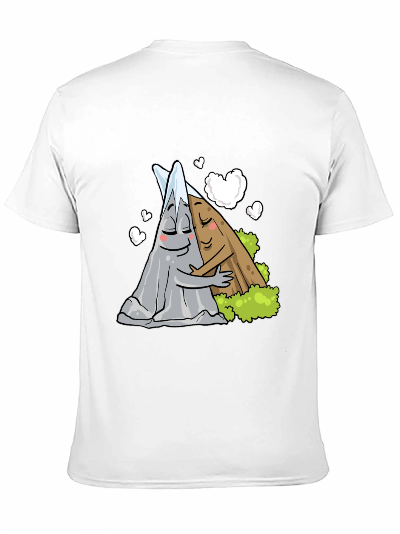 Mountain Love Graphic Tee - Black Unisex T-Shirt